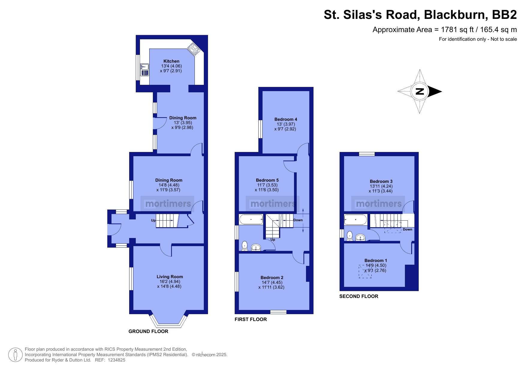 19, St. Silas's Road, Lancashire floorplan