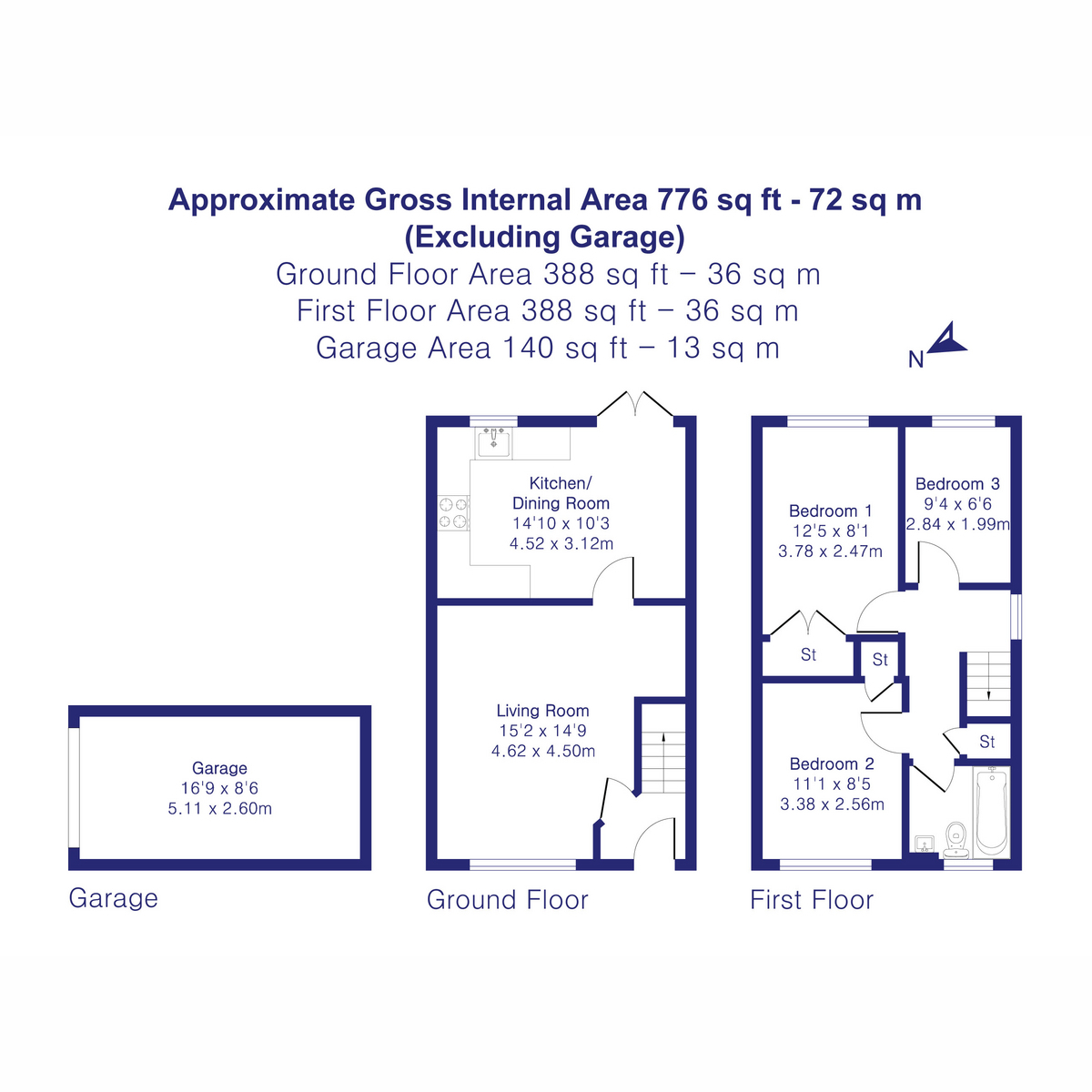 3, Siskin Road, Bicester floorplan