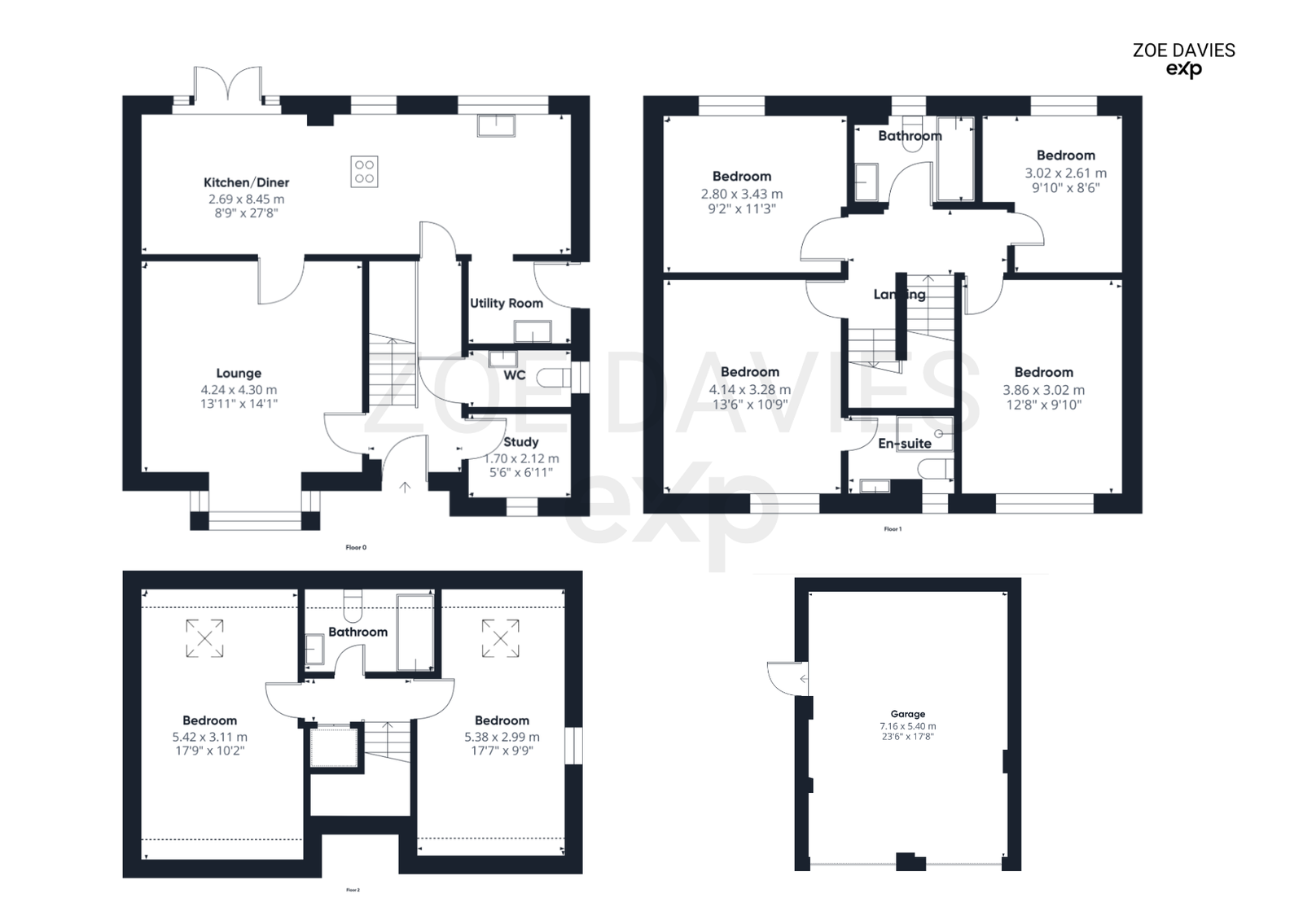 22, Kestrel Crescent, Droitwich floorplan