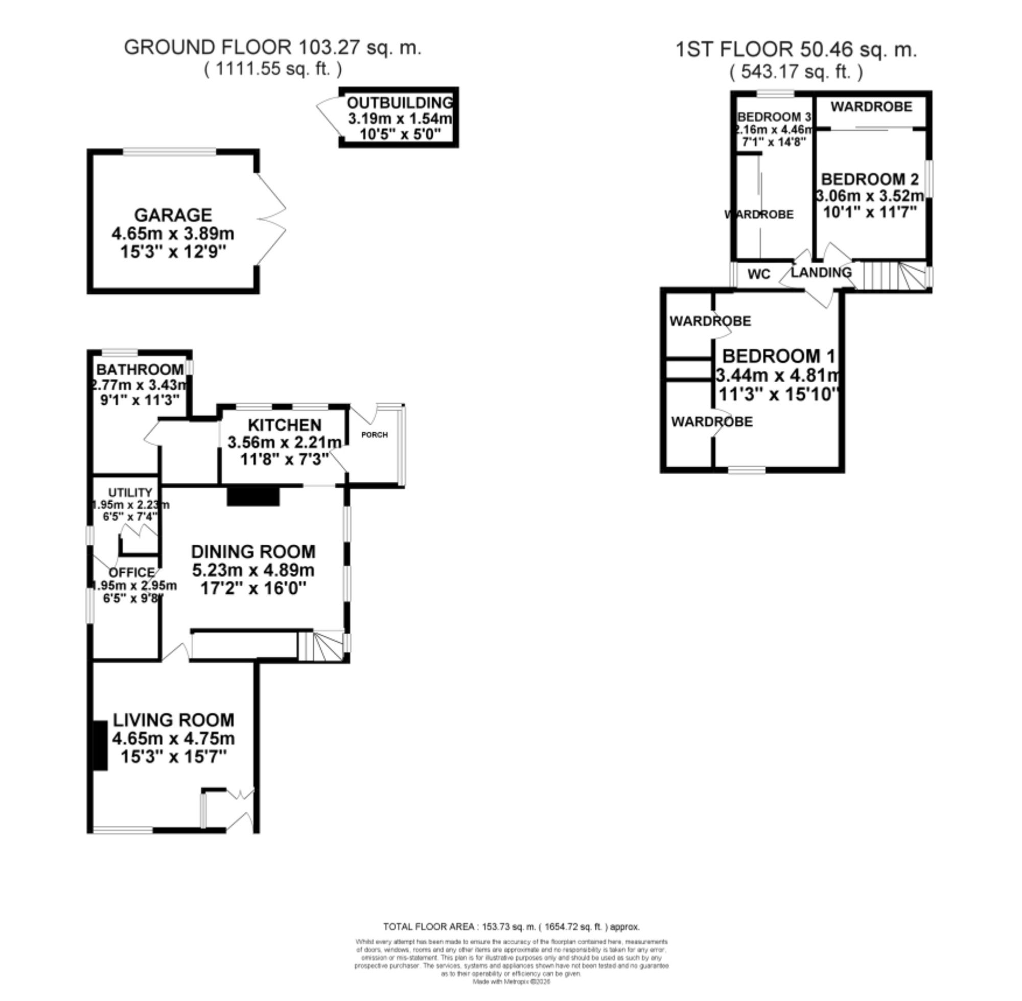 15 Stone Road, Stoke-On-Trent floorplan