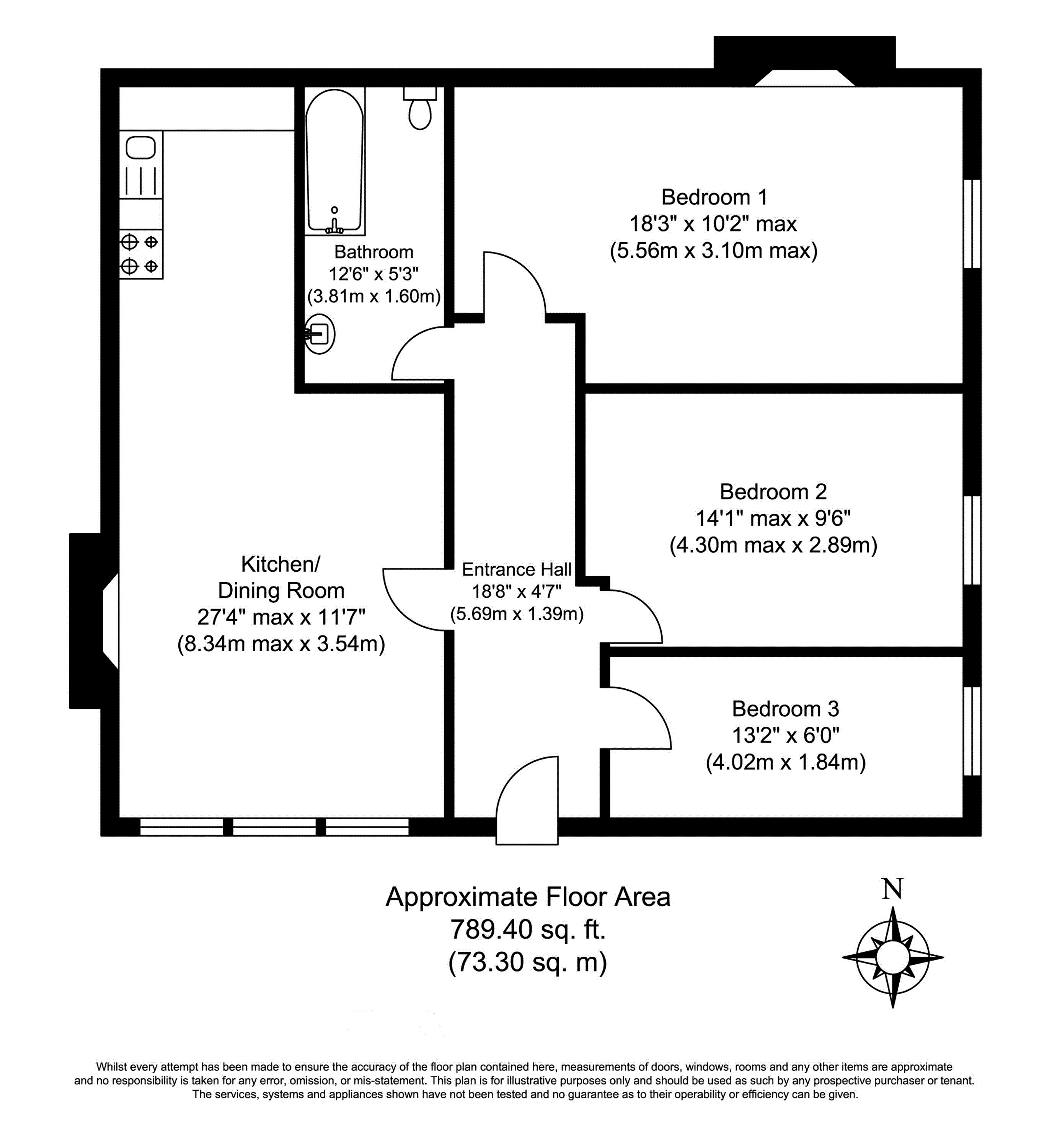 3 Bedrooms Flat to rent in Mountview Road, Crouch Hill, London N4