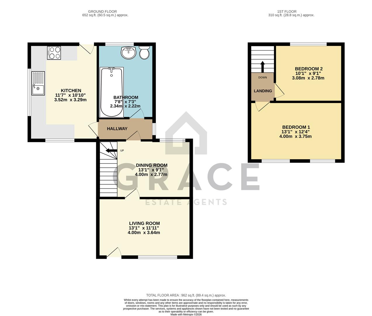 116, Bridge Street, Stowmarket floorplan