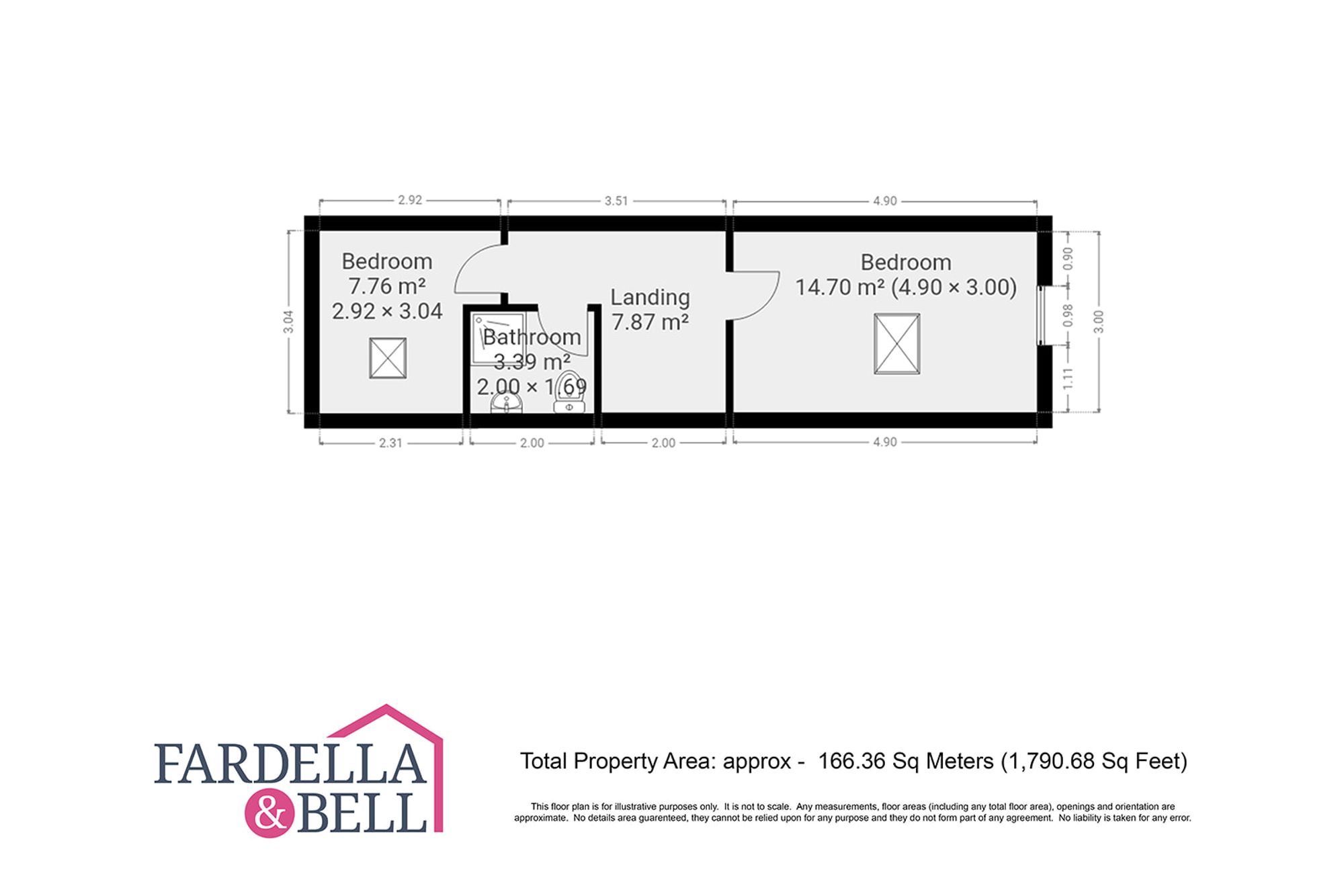 2 Dell Lane, Burnley floorplan