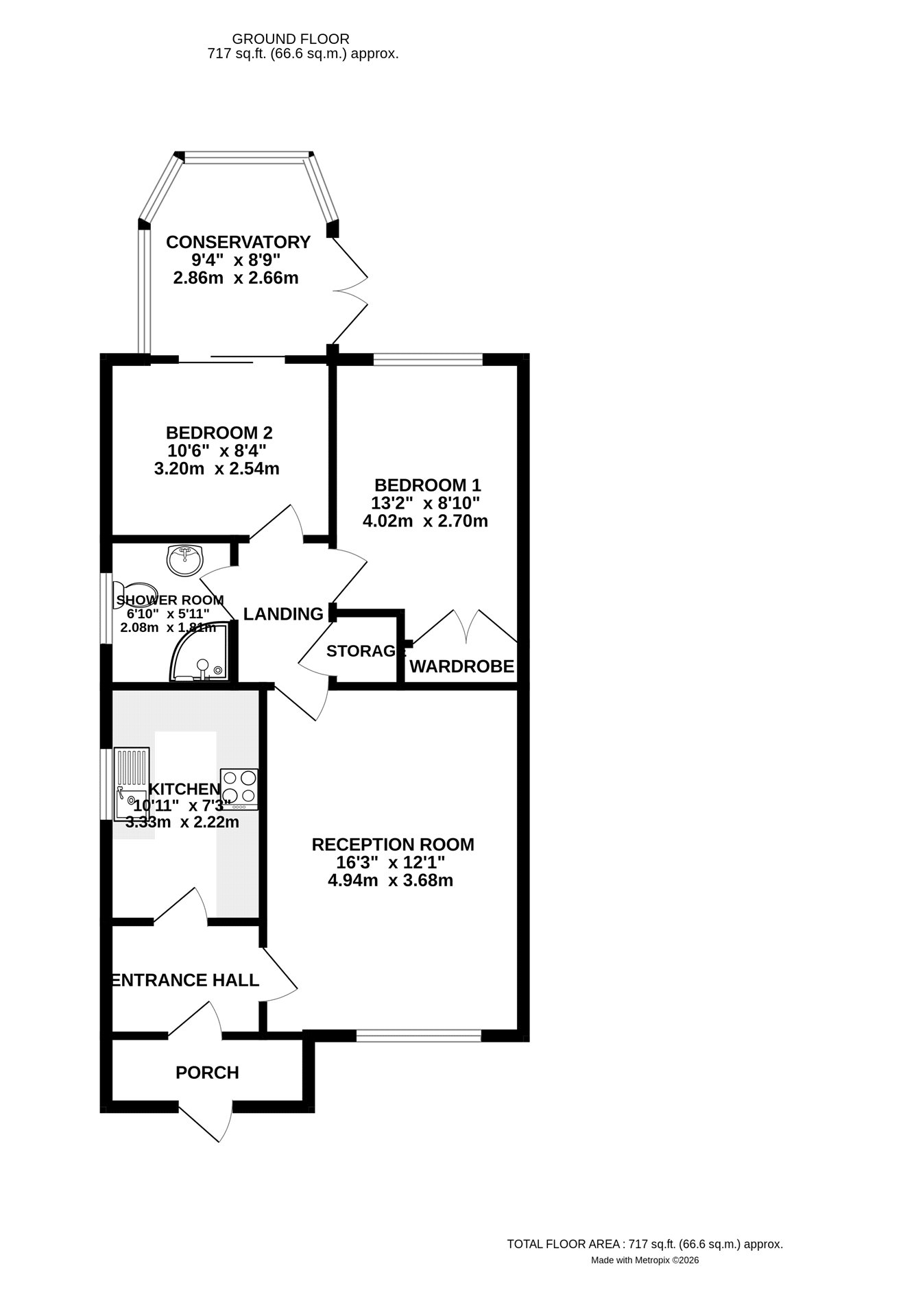 50 Ivydale, Exmouth Devon, Devon floorplan