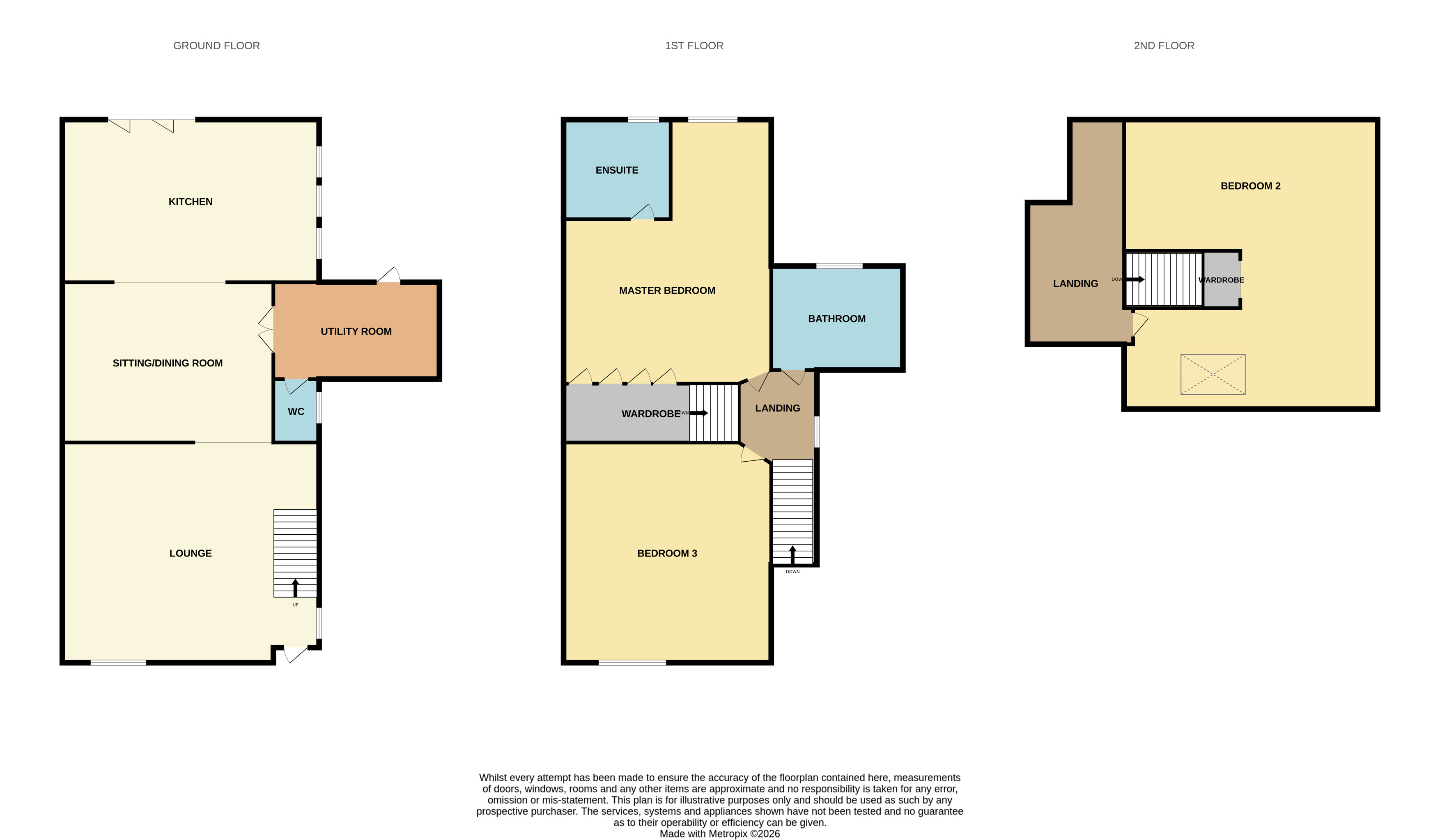 185, Hurley Common, Atherstone floorplan