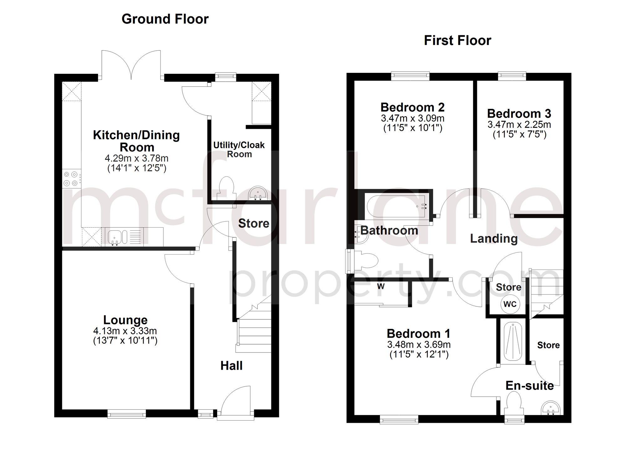 Plot 2  Coppice, Calne Road, Lyneham floorplan