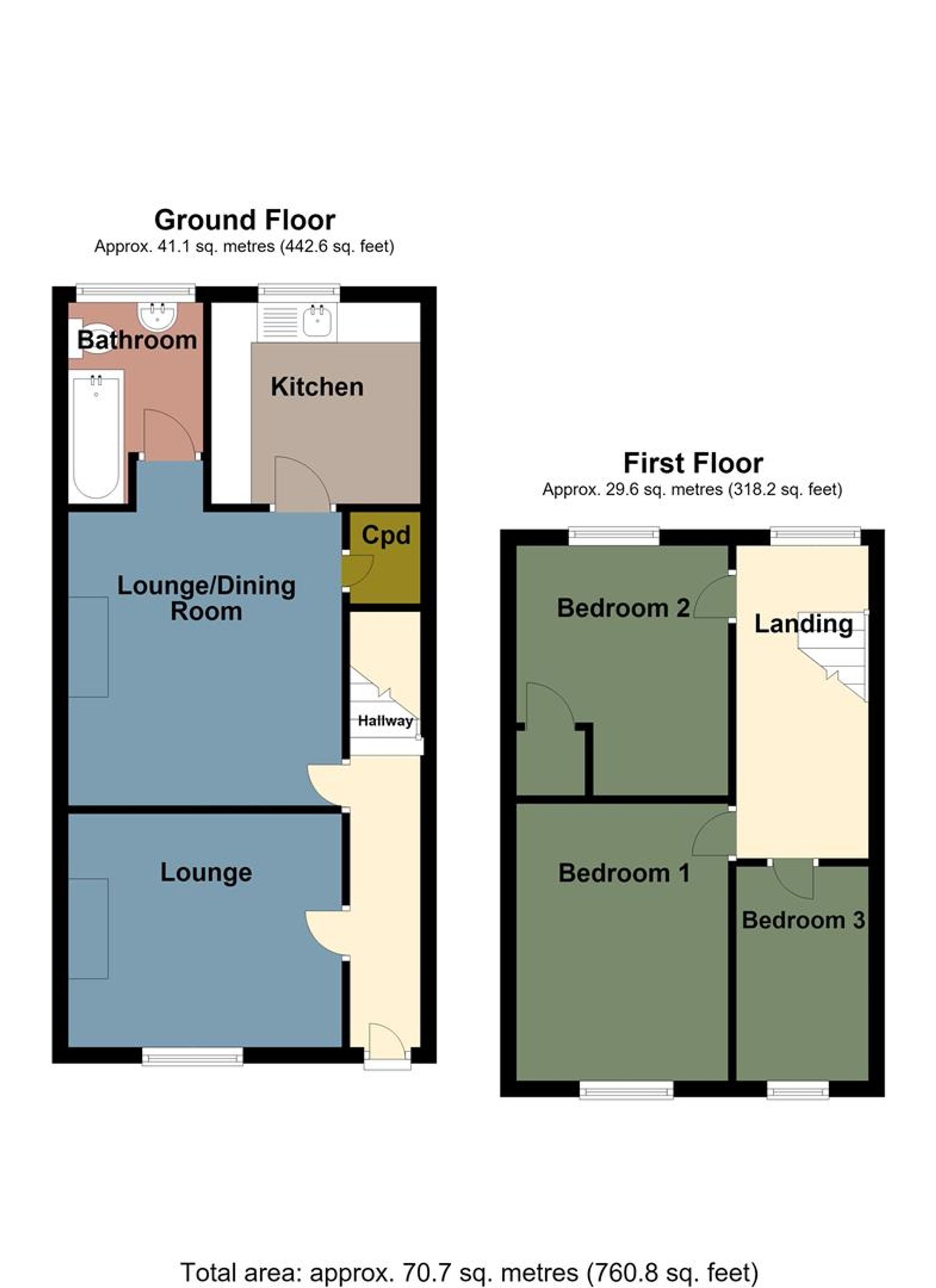 17, Tabernacle Street, Neath floorplan
