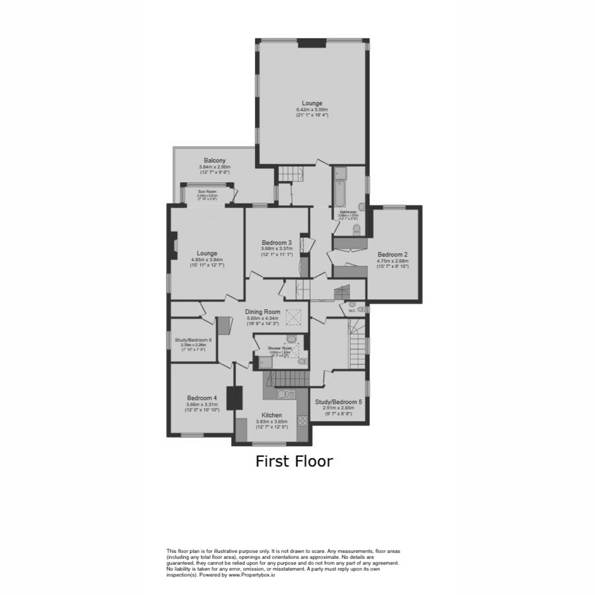 66, Church Way, Oxford floorplan