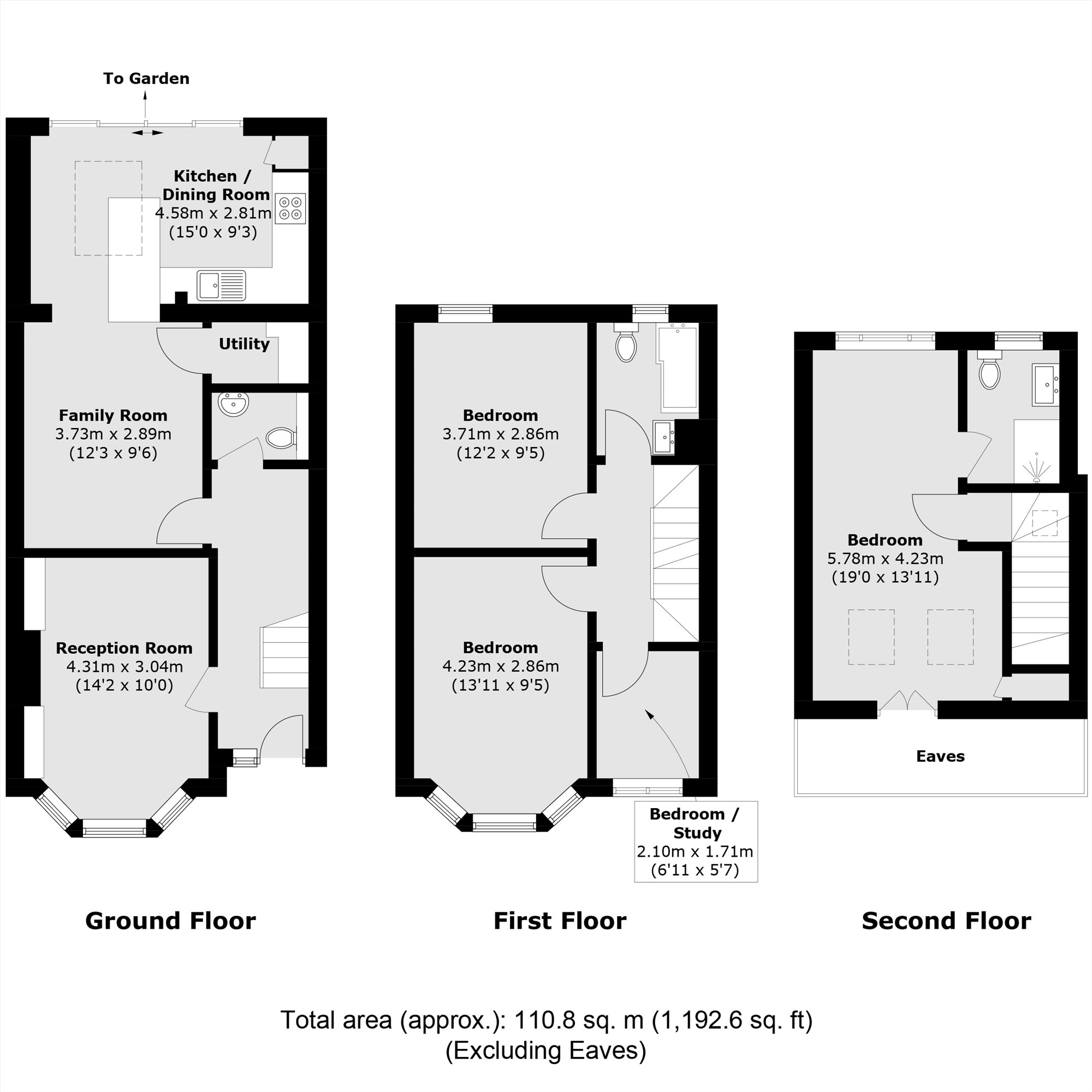 93, Hartham Road, Isleworth floorplan