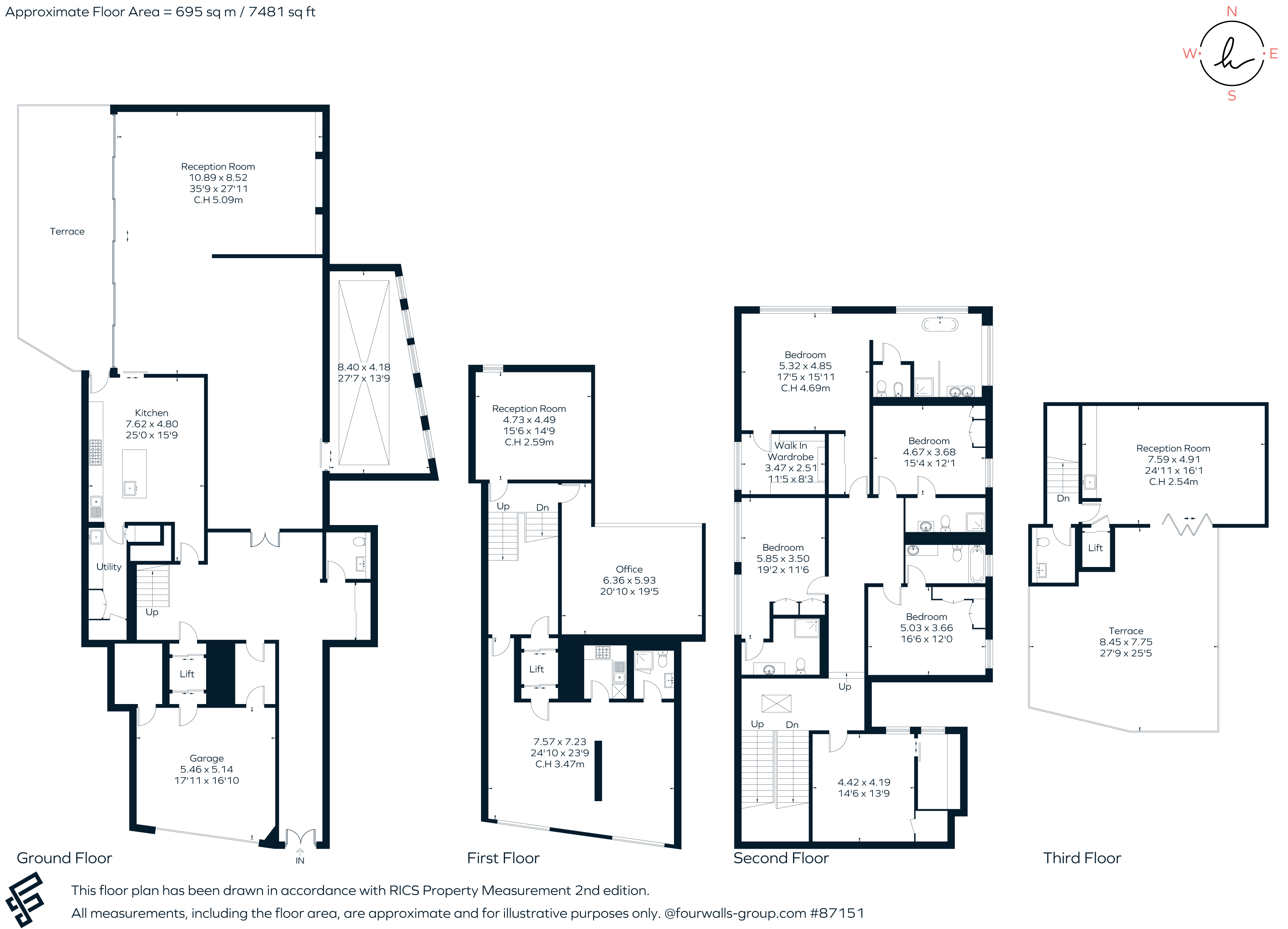 63, Broughton Road, London floorplan