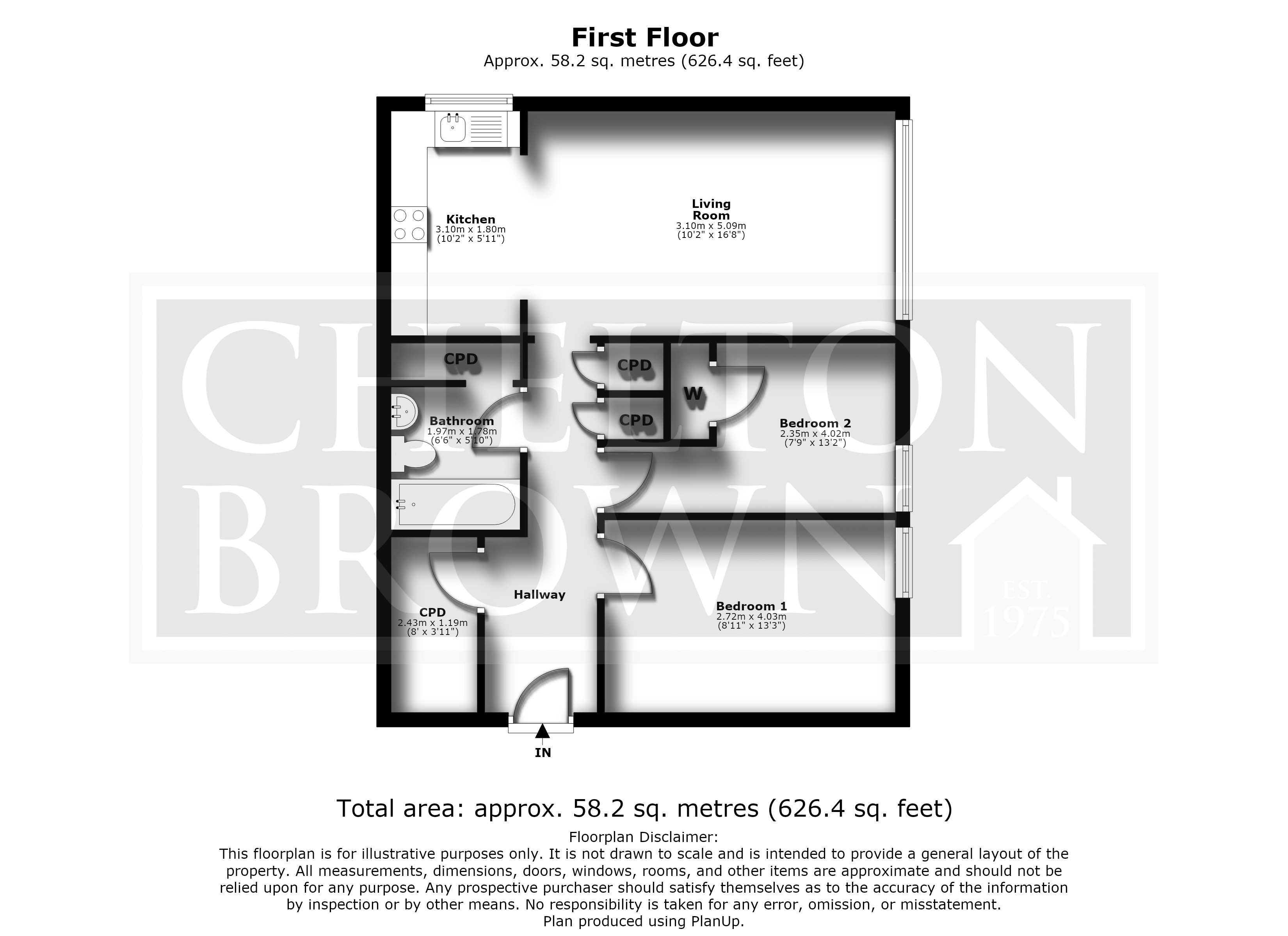 5 Abbey Lodge,, Landcross Drive, Northamptonshire floorplan