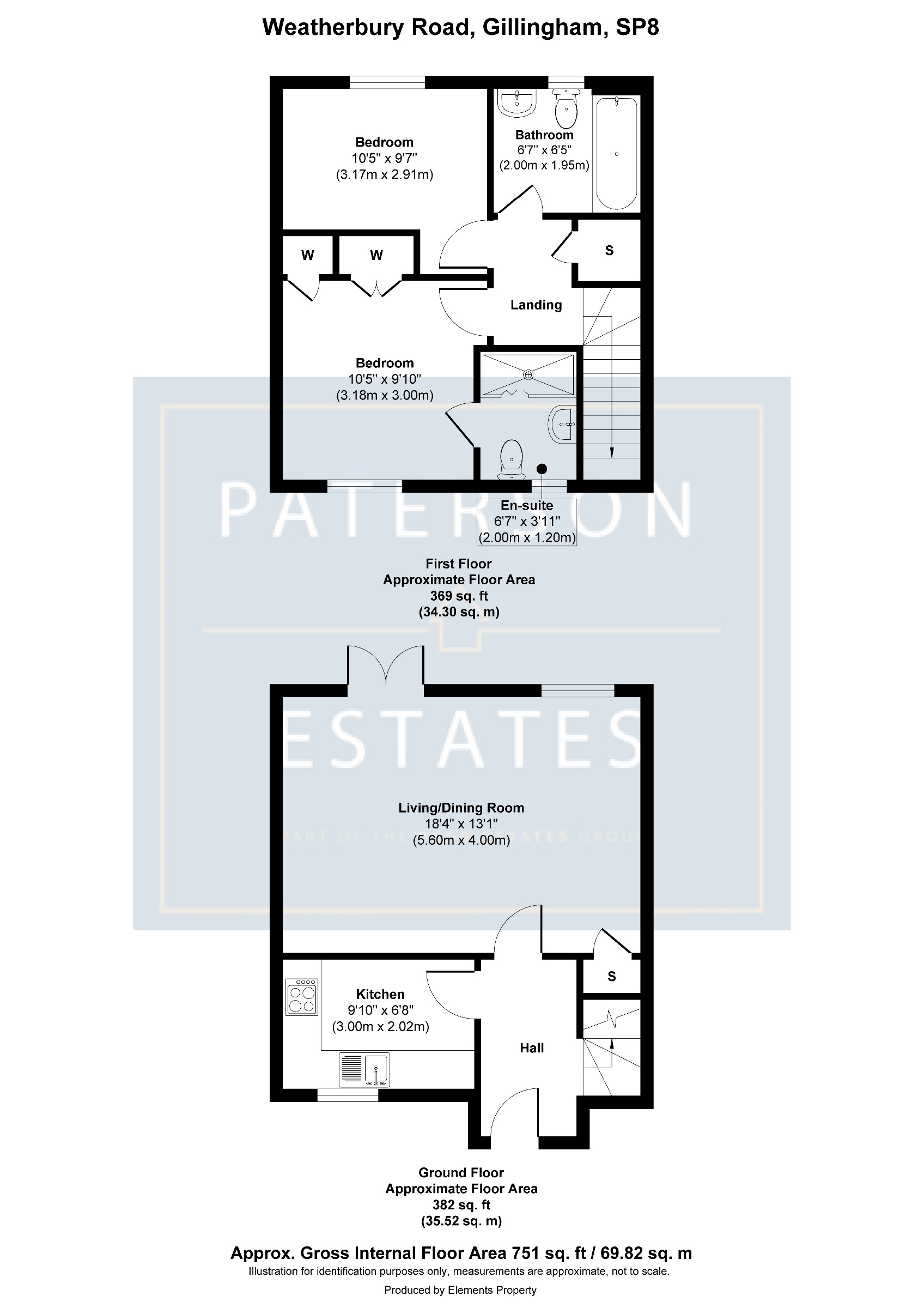 18 Weatherbury Road, Gillingham floorplan