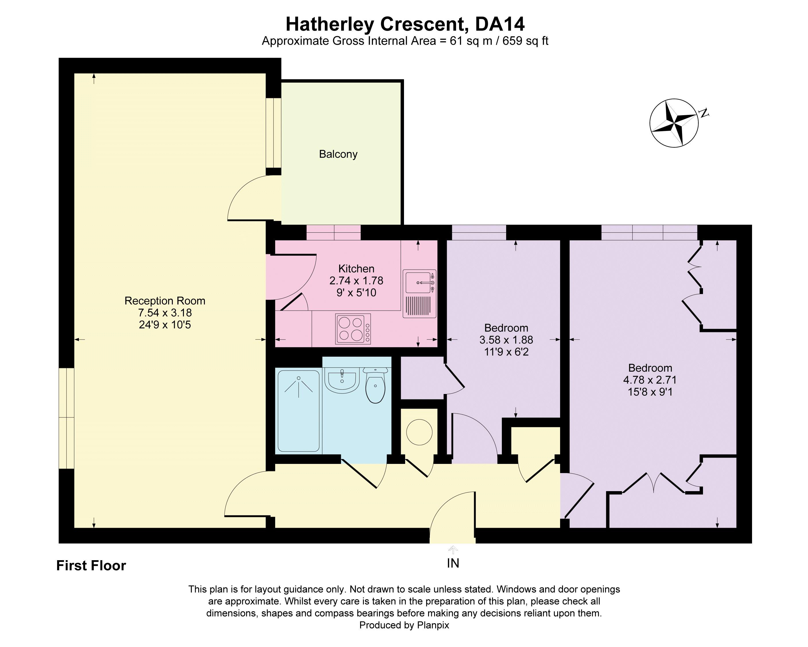 Hatherley Crescent, Sidcup DA14, 2 bedroom property for sale 66563054