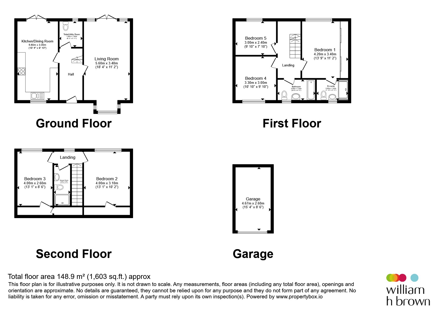 24, Harewood Way, LEEDS floorplan