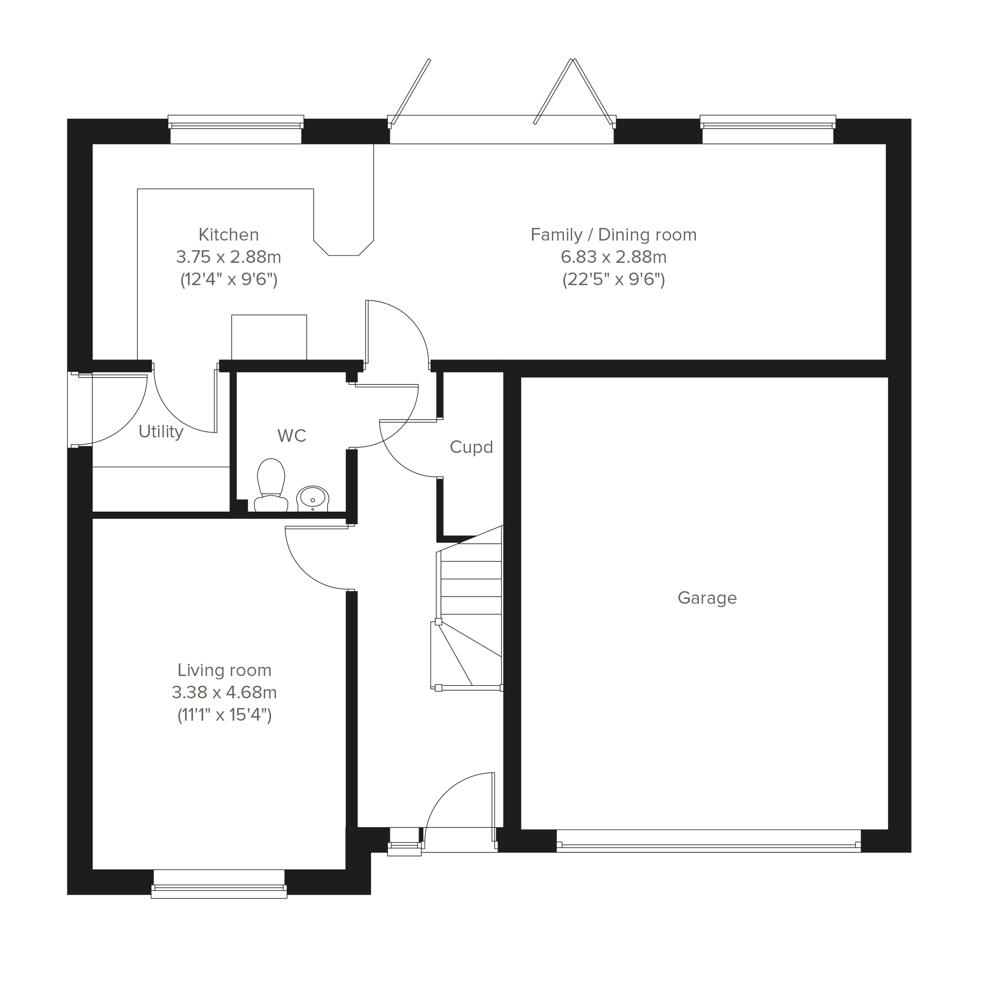 635, East Summerhouse Lane, North Seaton, Ashington floorplan