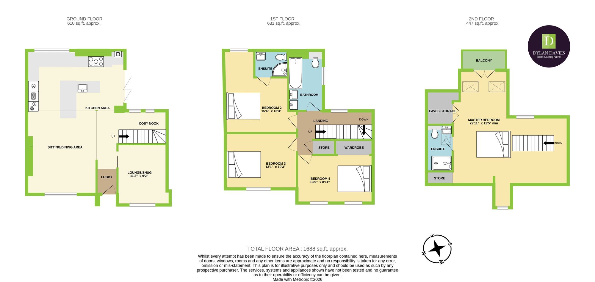 32 High Street, Pontyclun floorplan