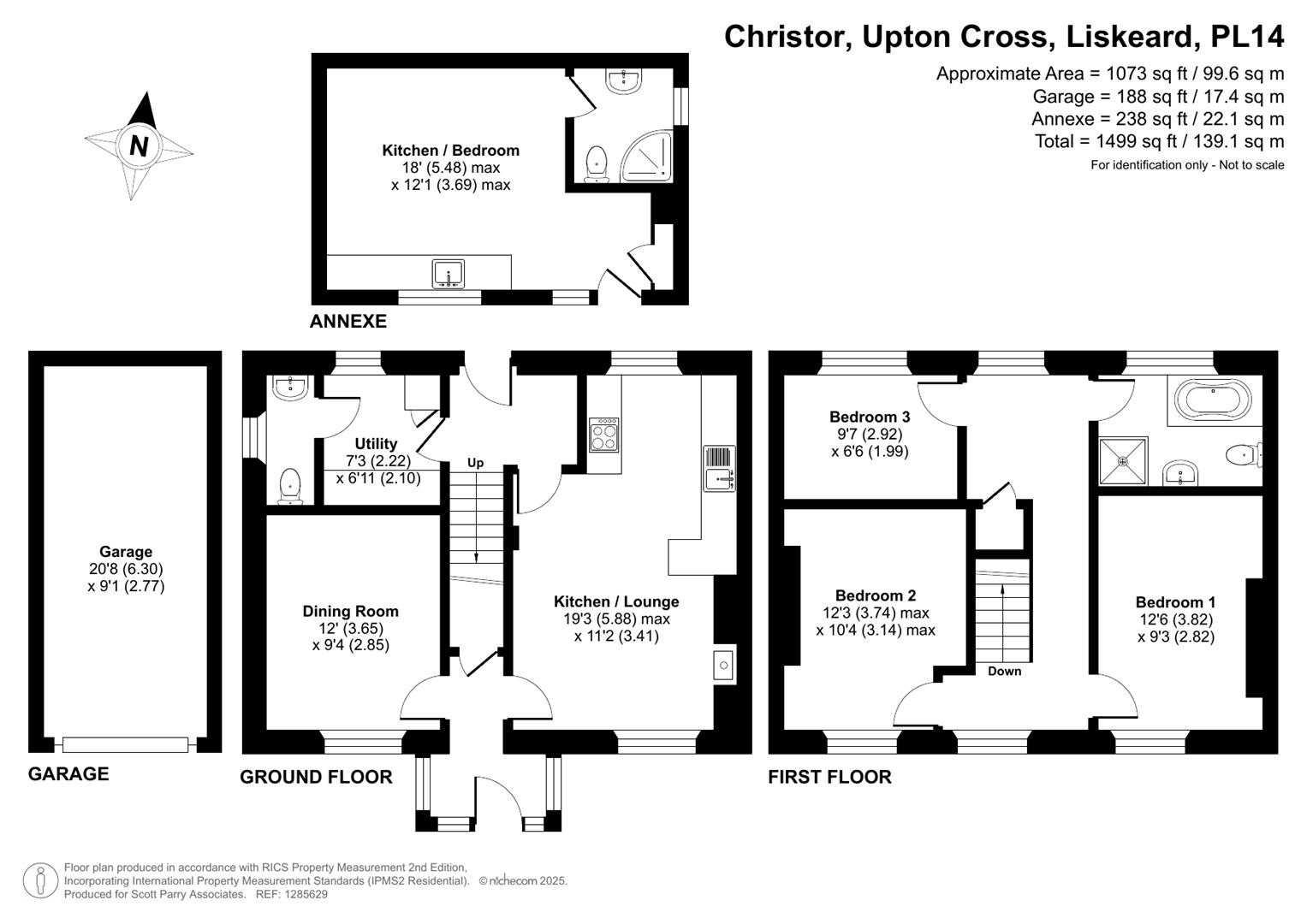 Christor, Liskeard floorplan