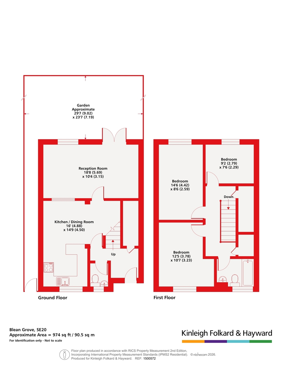 9, Blean Grove, London floorplan
