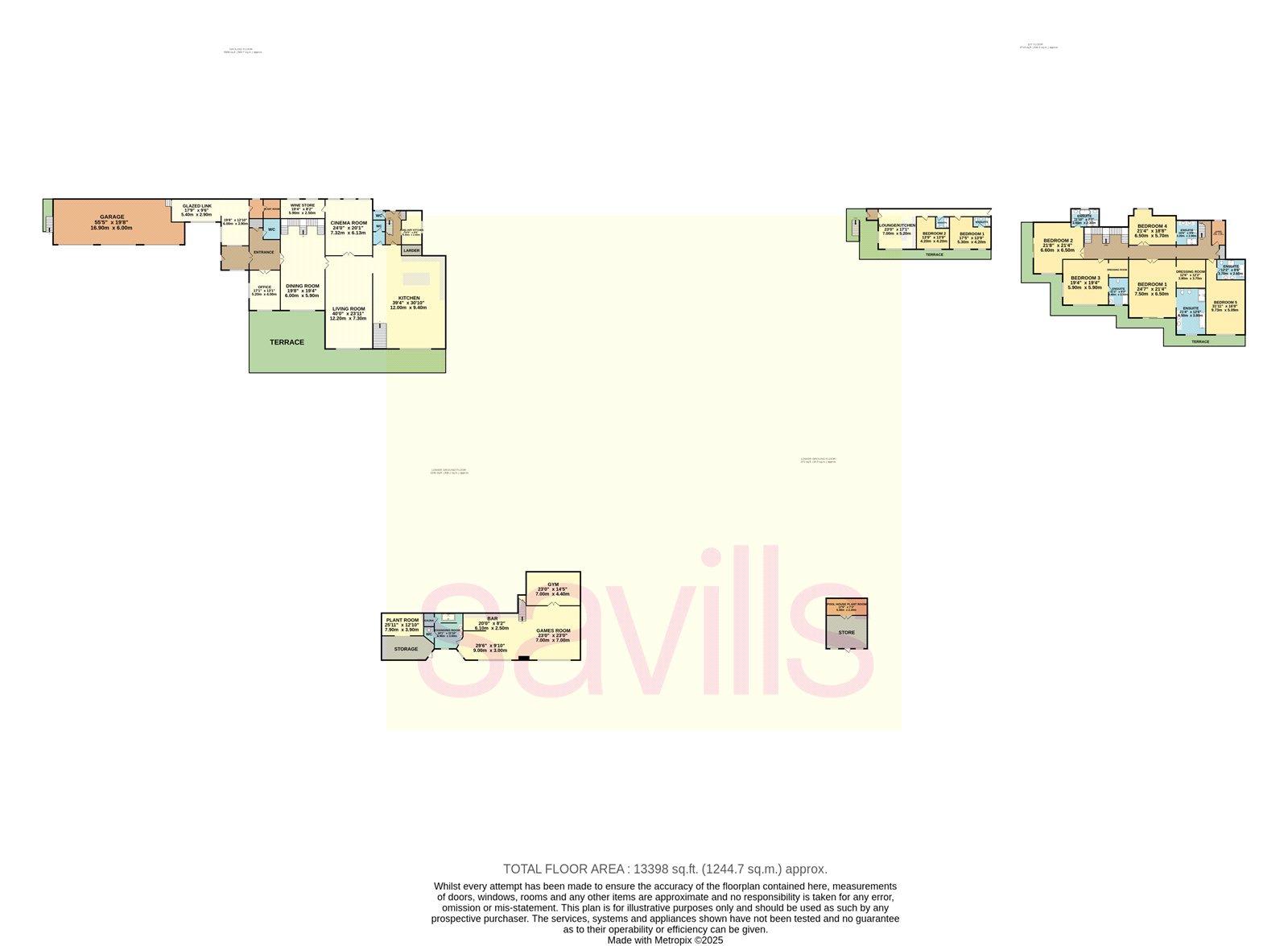 Carteret House,, Le Mont de Rozel, St Martin floorplan