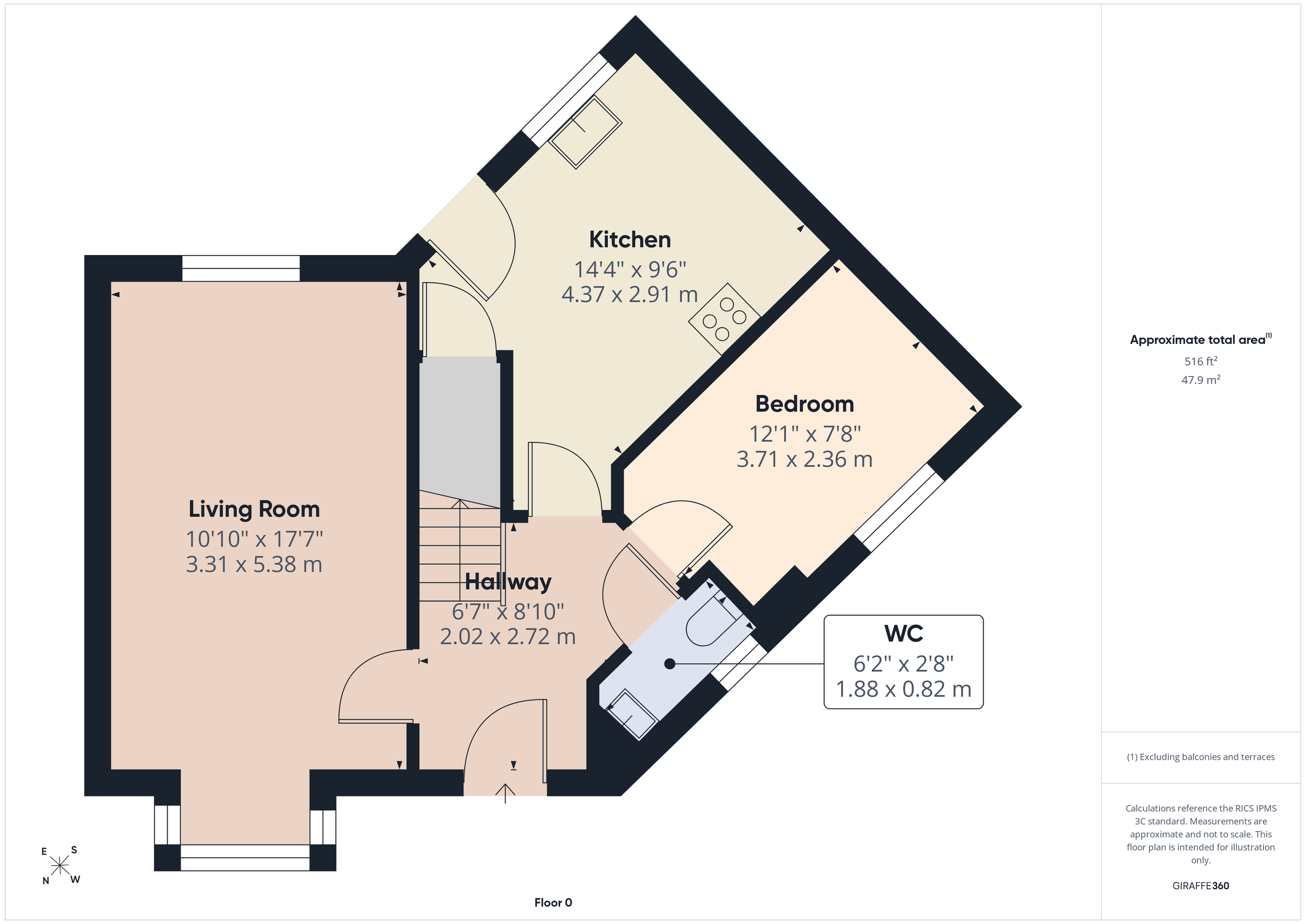 74 Skye Close, Peterborough floorplan