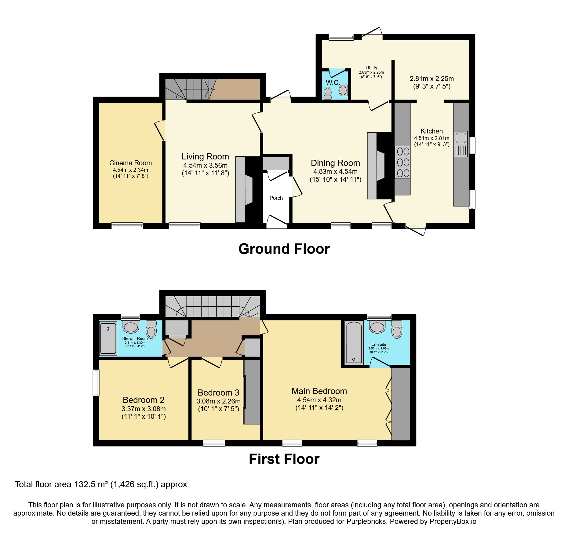 Lemons Cottage, Lemons cottage, Umberleigh floorplan
