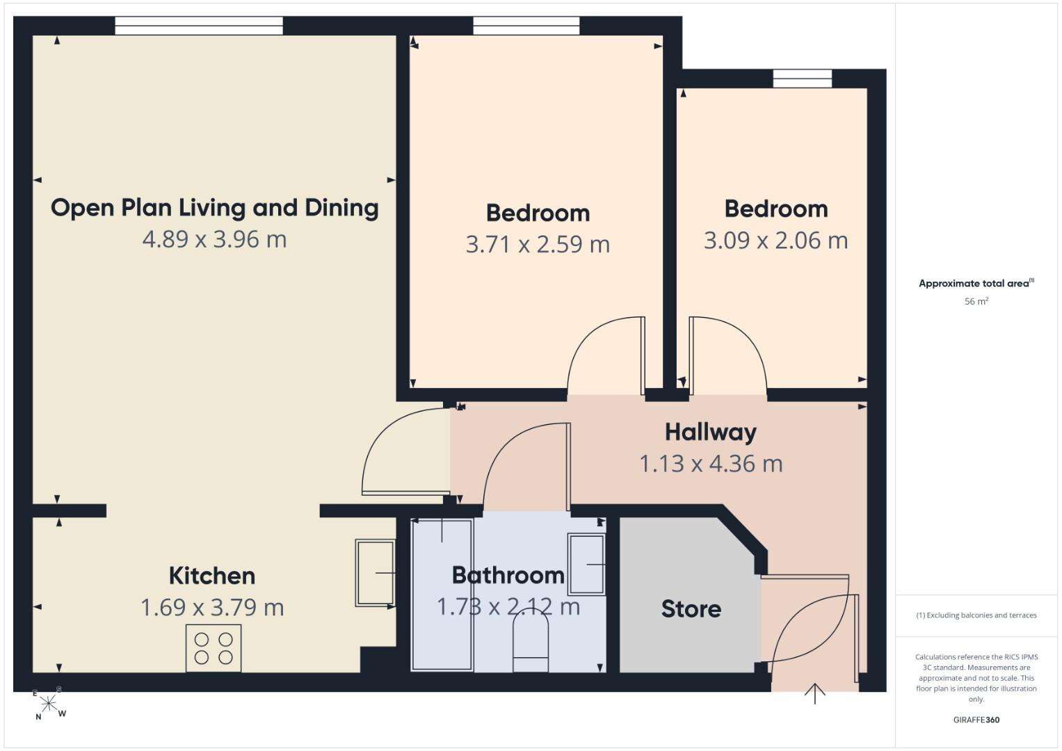 Merchants Court, West Yorkshire floorplan