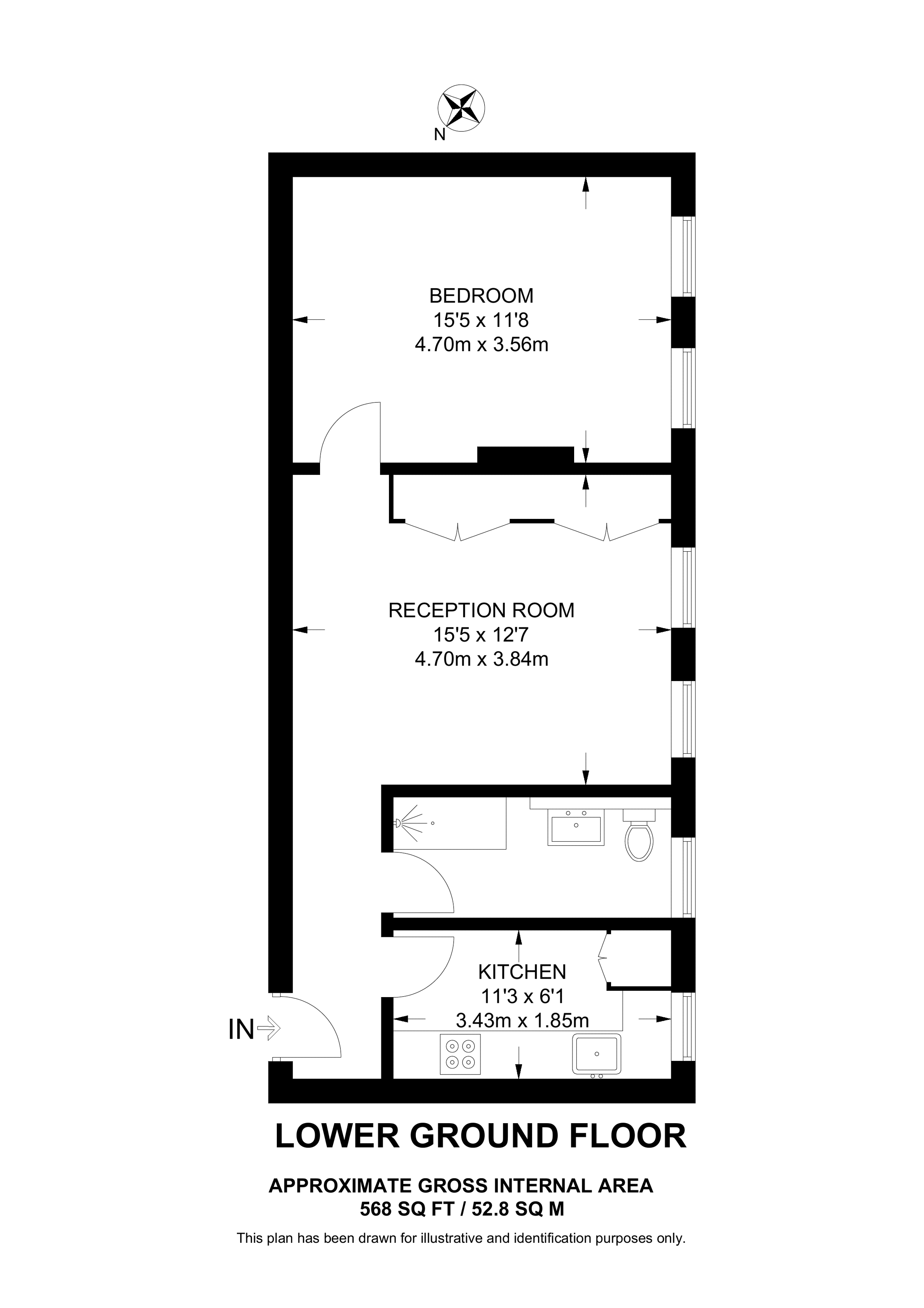 Vale Court, Chelsea floorplan