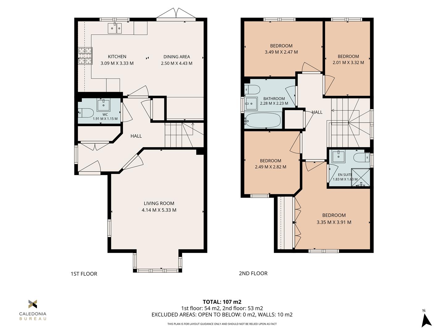 39, Queen Mary Crescent, Clydebank floorplan