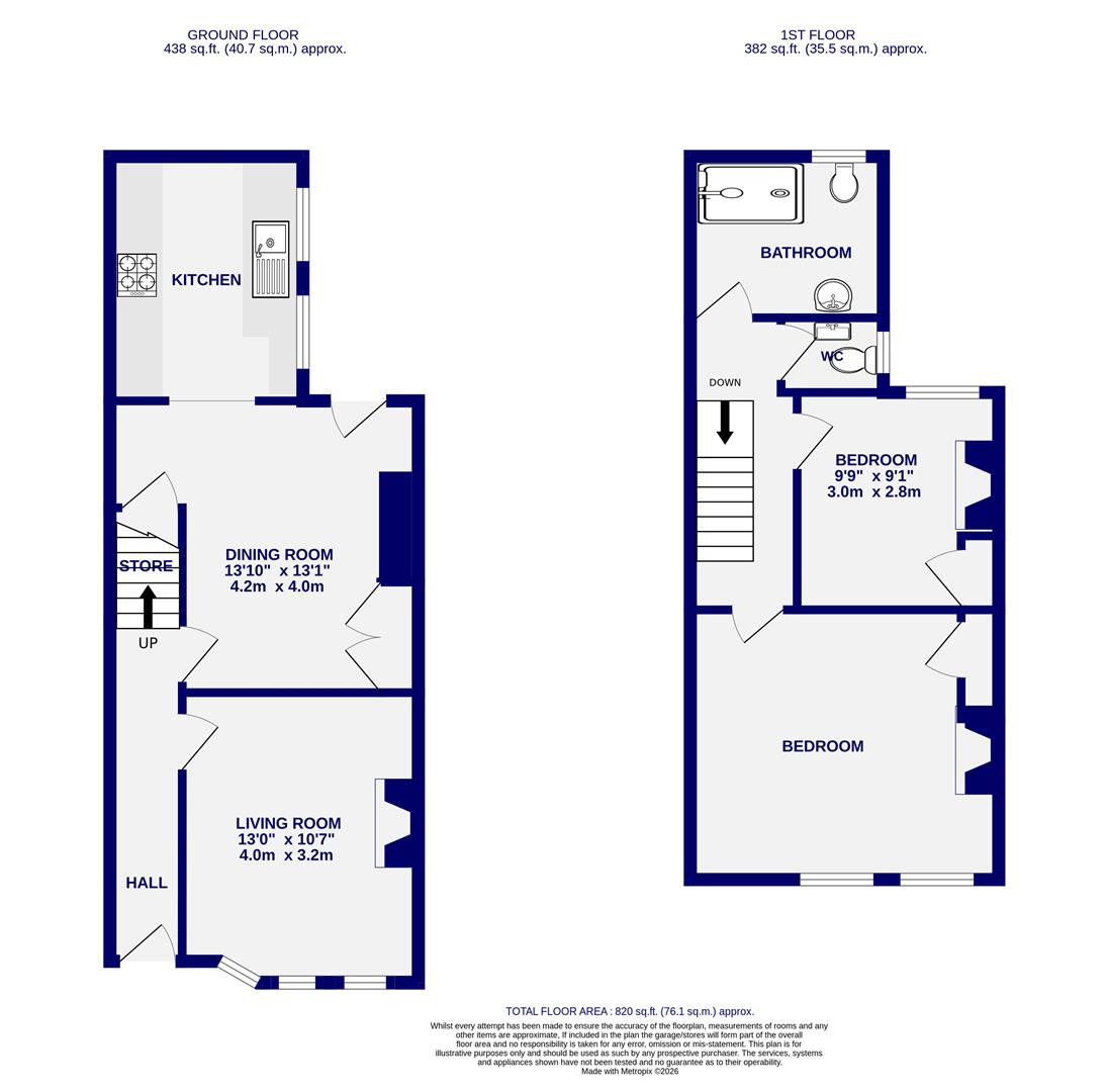 Hambleton Terrace, York floorplan