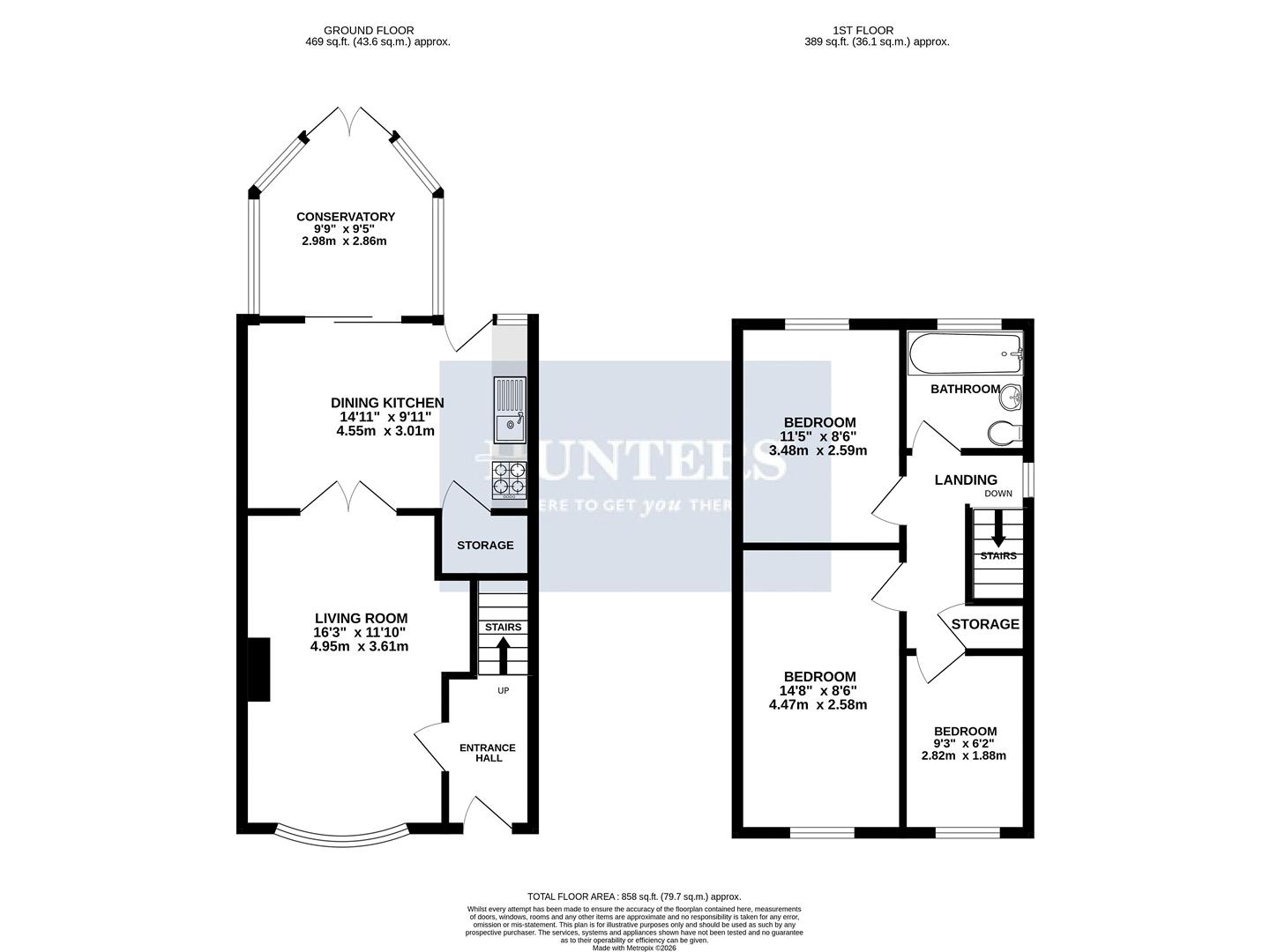 18, Netherwindings, York floorplan