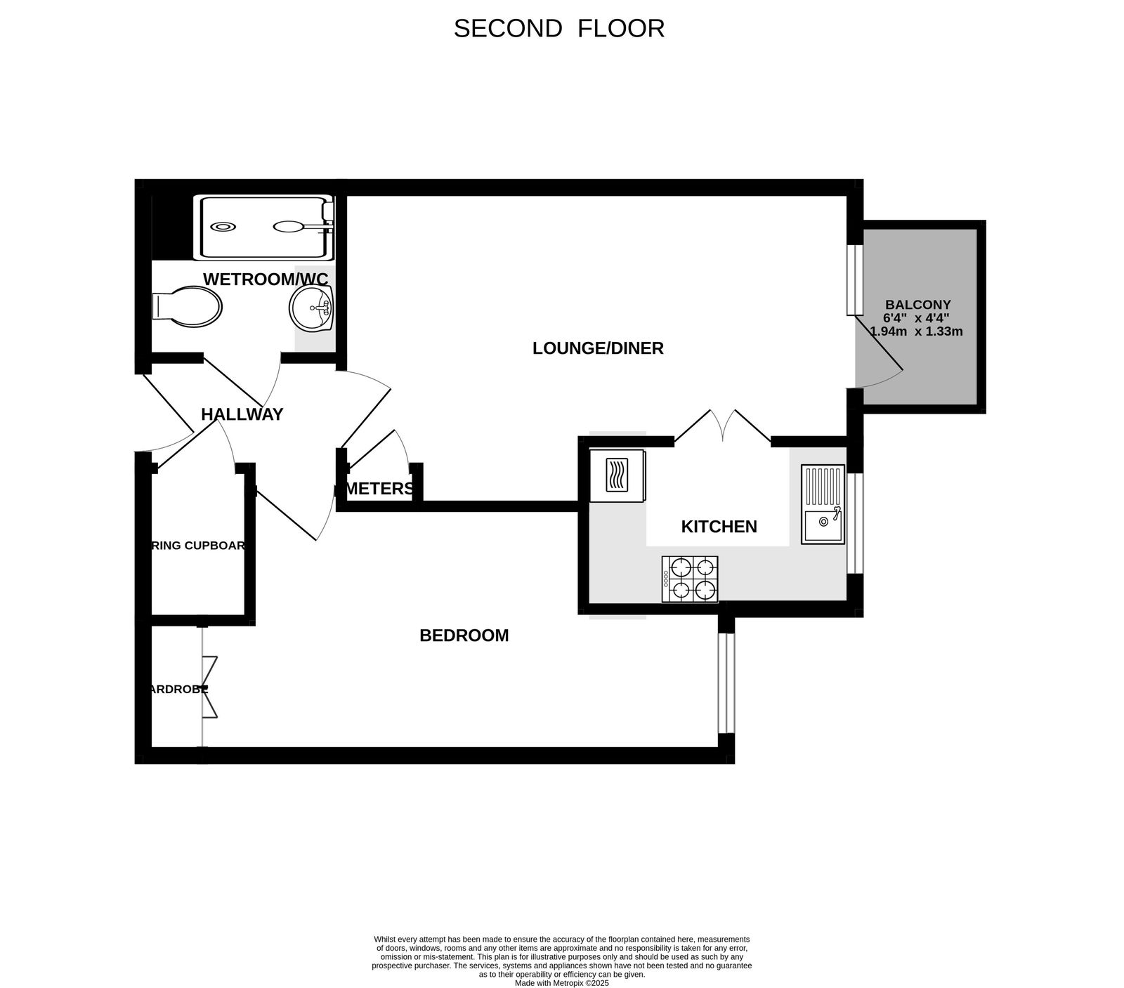 36 Bronte Court, Salterton Road, Exmouth floorplan