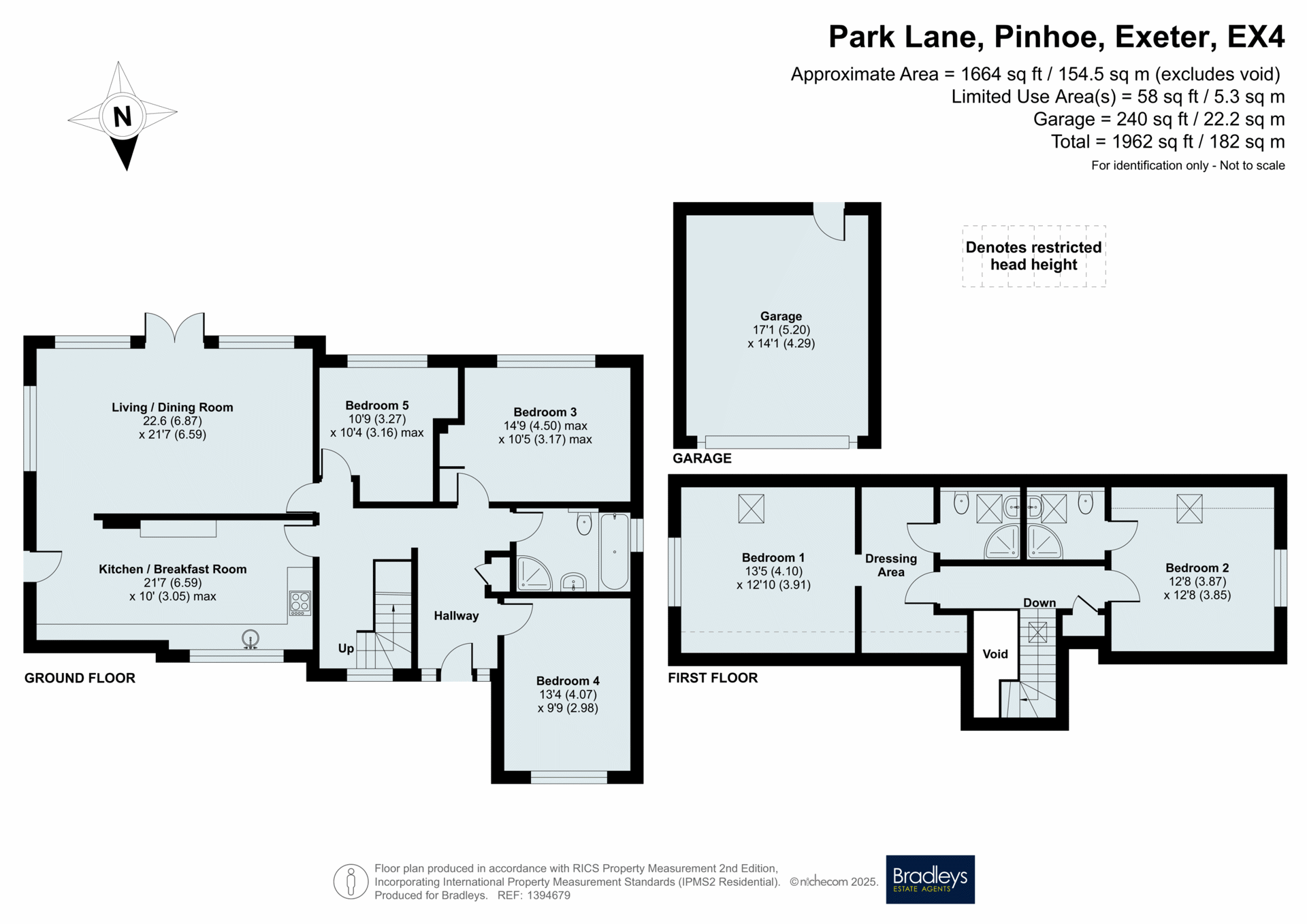 45, Park Lane, Devon floorplan