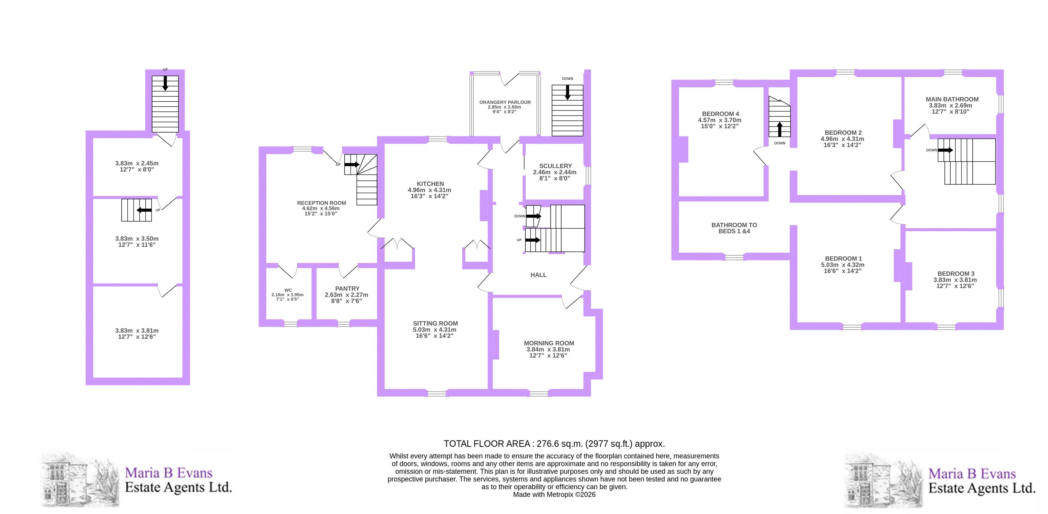 Pyebrook Hall, Town Lane, Chorley floorplan