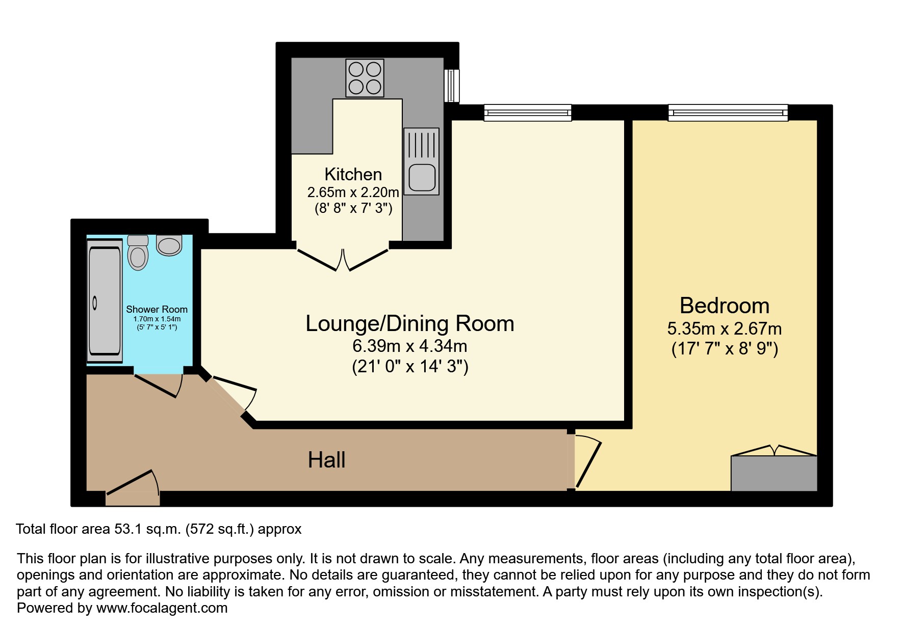33, Pendene Court, Wolverhampton floorplan