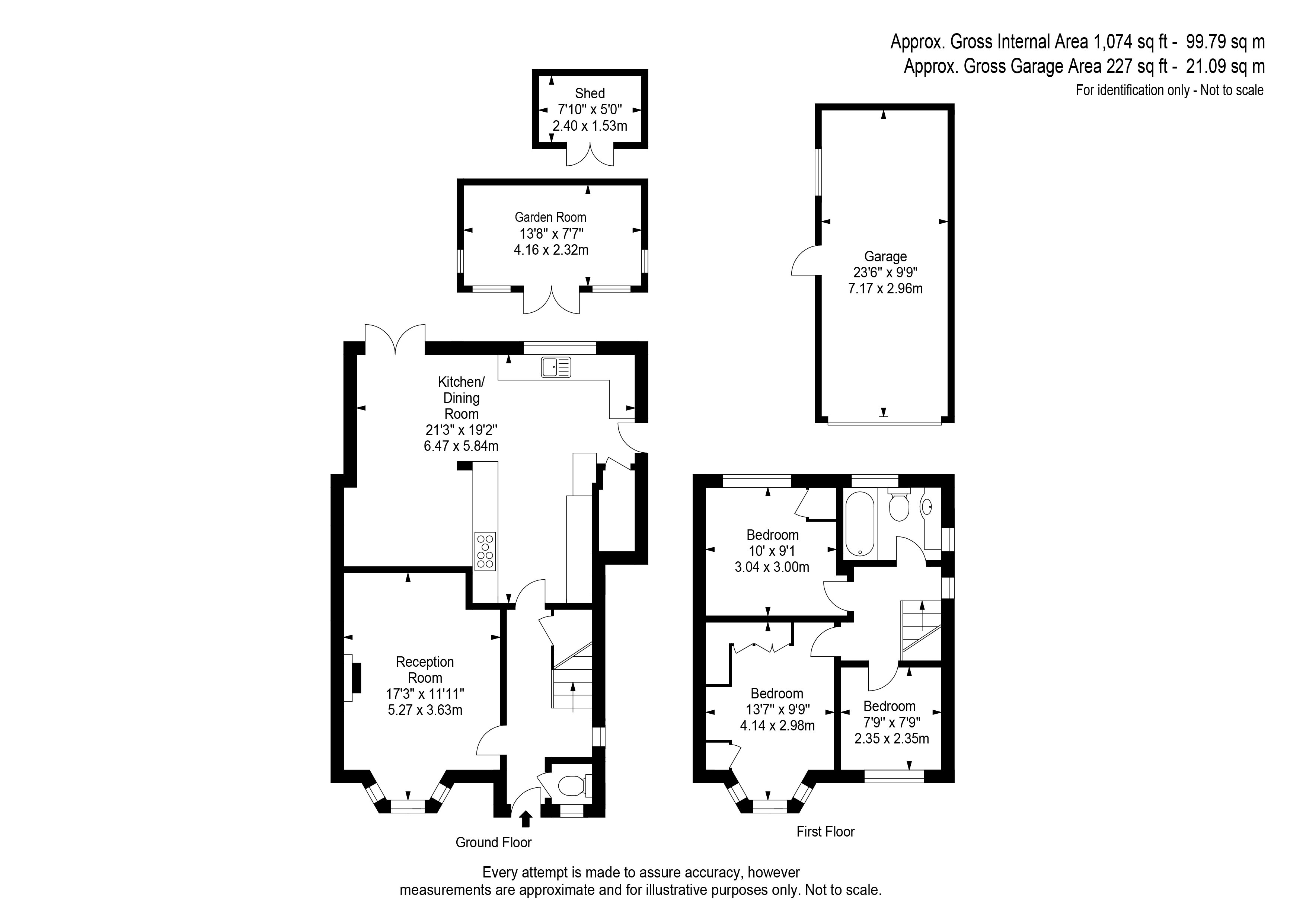 Tewkesbury Close, West Byfleet floorplan