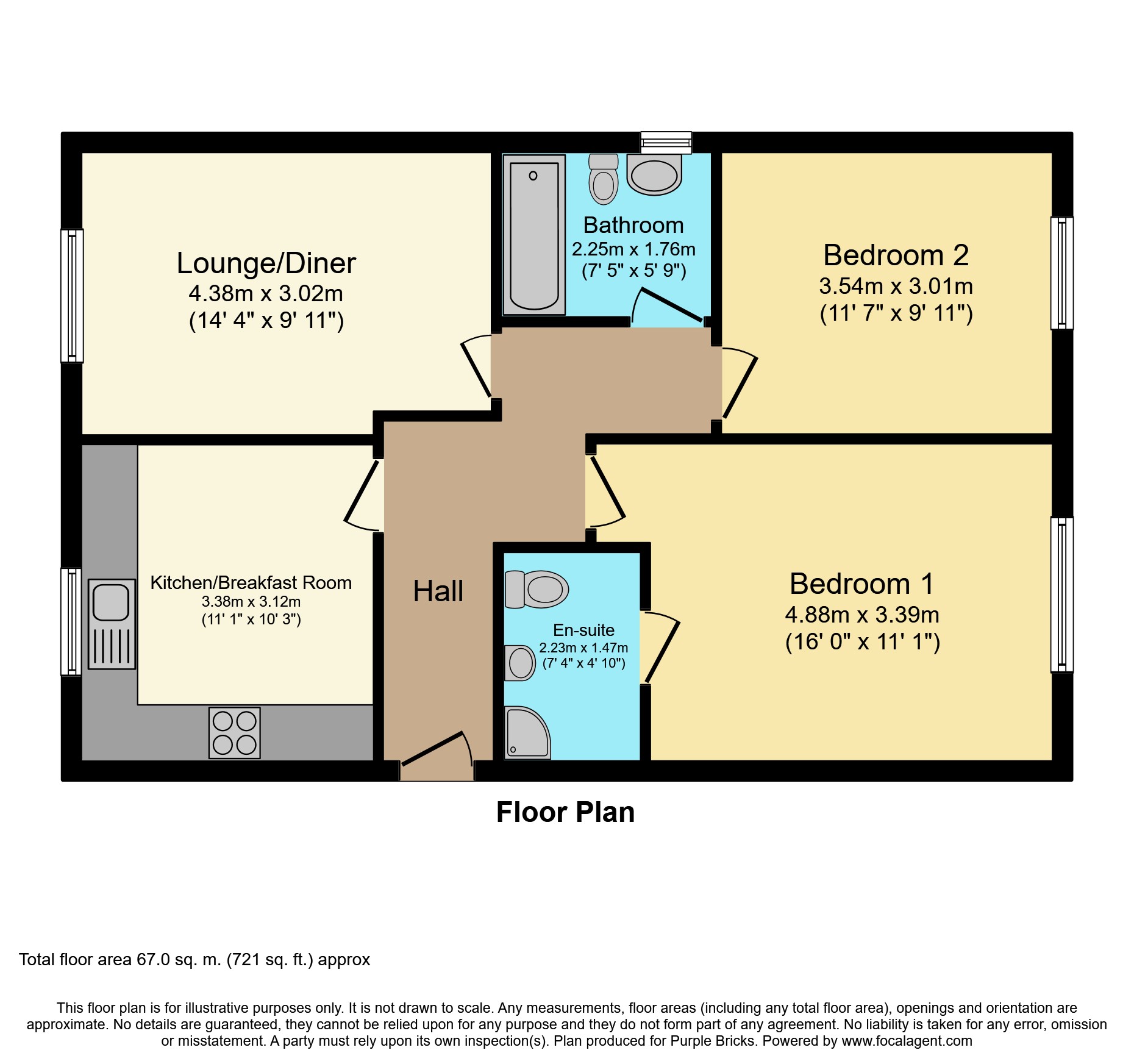 2 Bedrooms Flat for sale in Sherborne Road, Farnborough GU14