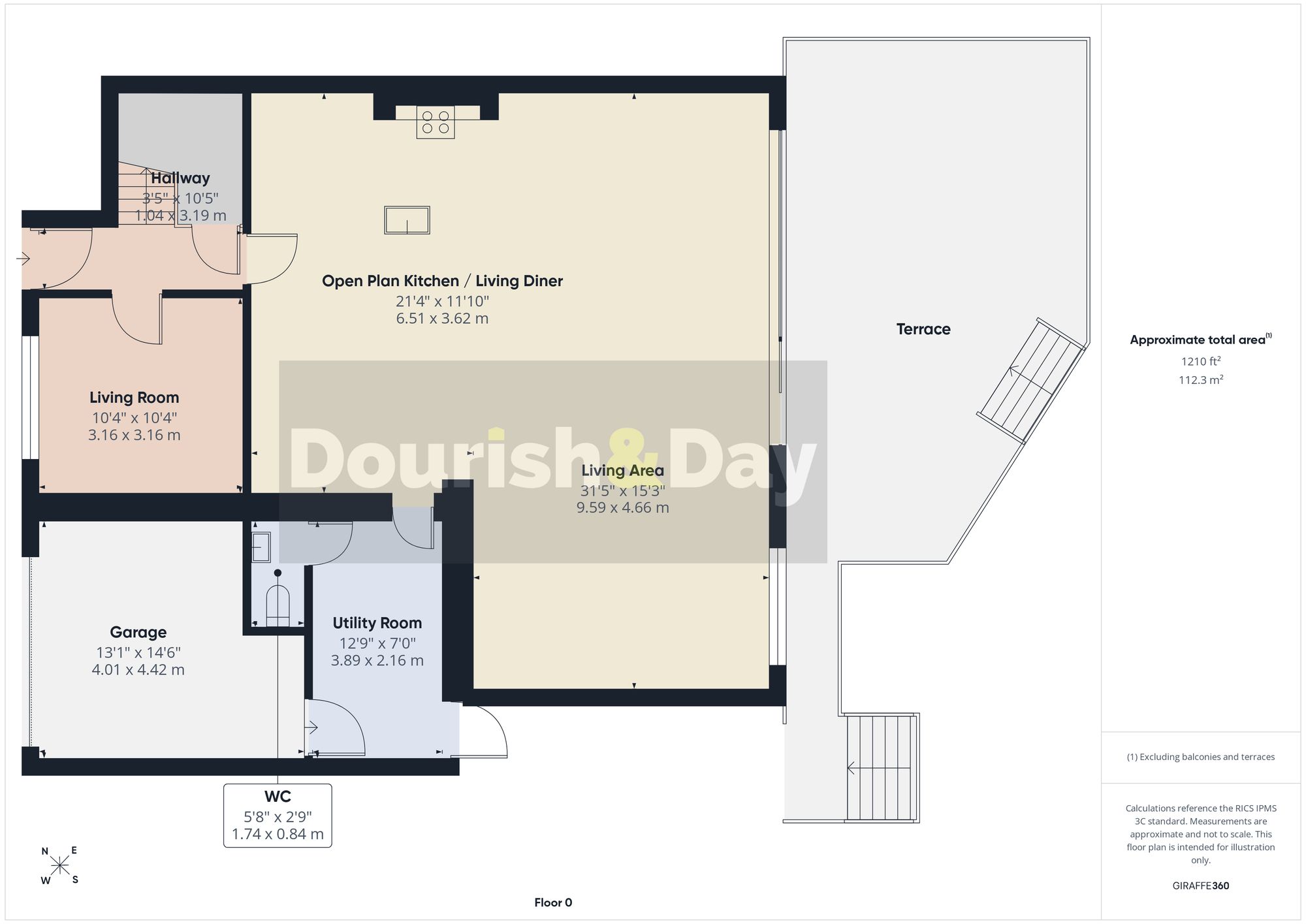 95 Dartmouth Avenue, Cannock floorplan