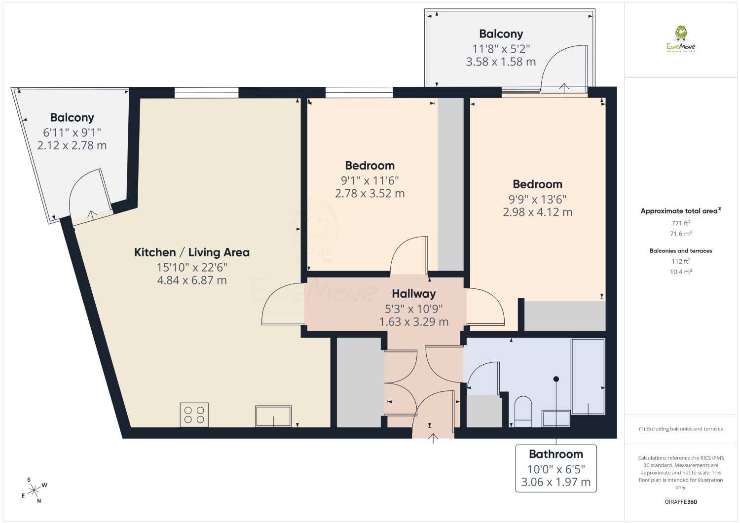 12, Sovereign Court, Bexleyheath floorplan