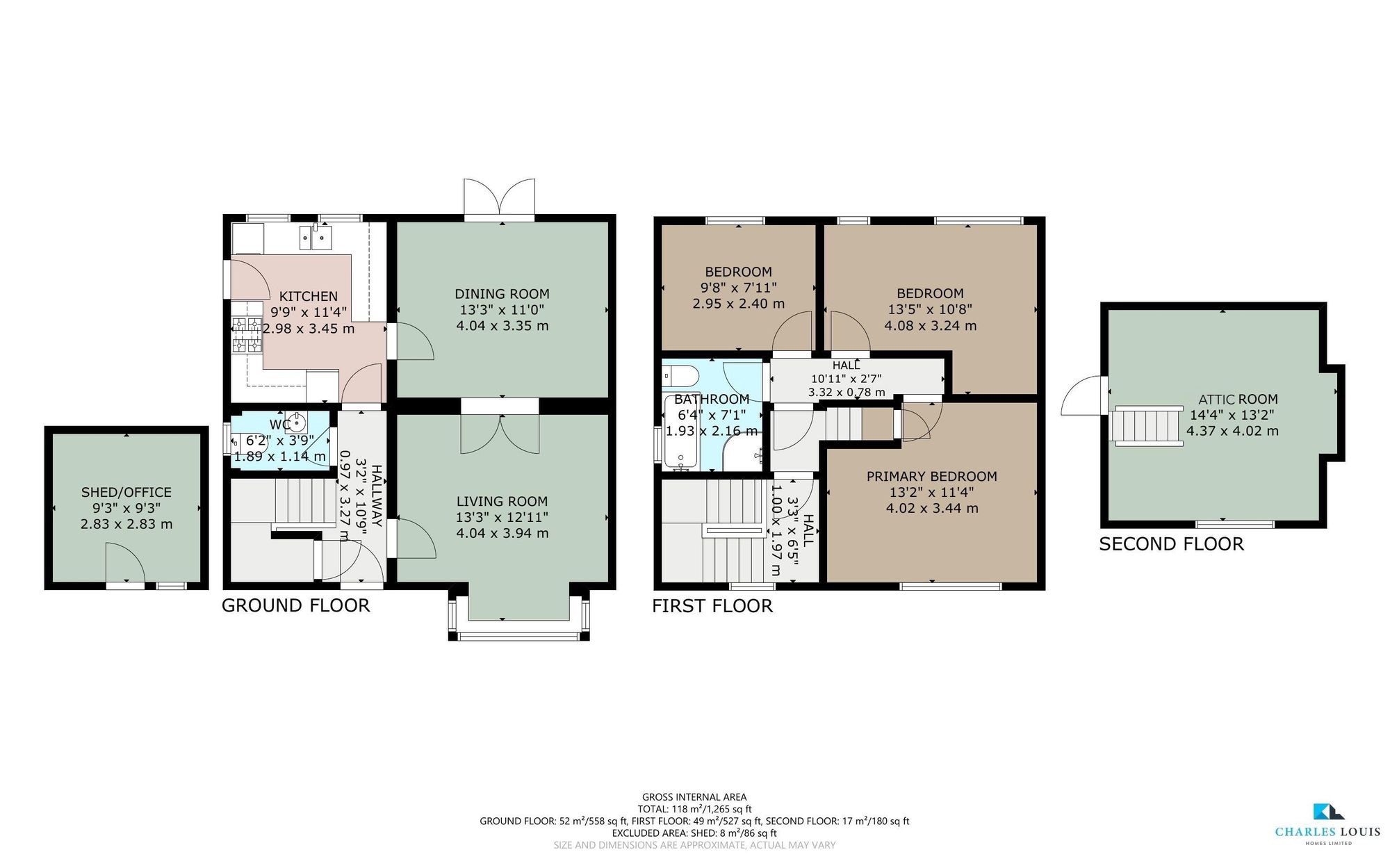 1, Station Road, Bury floorplan