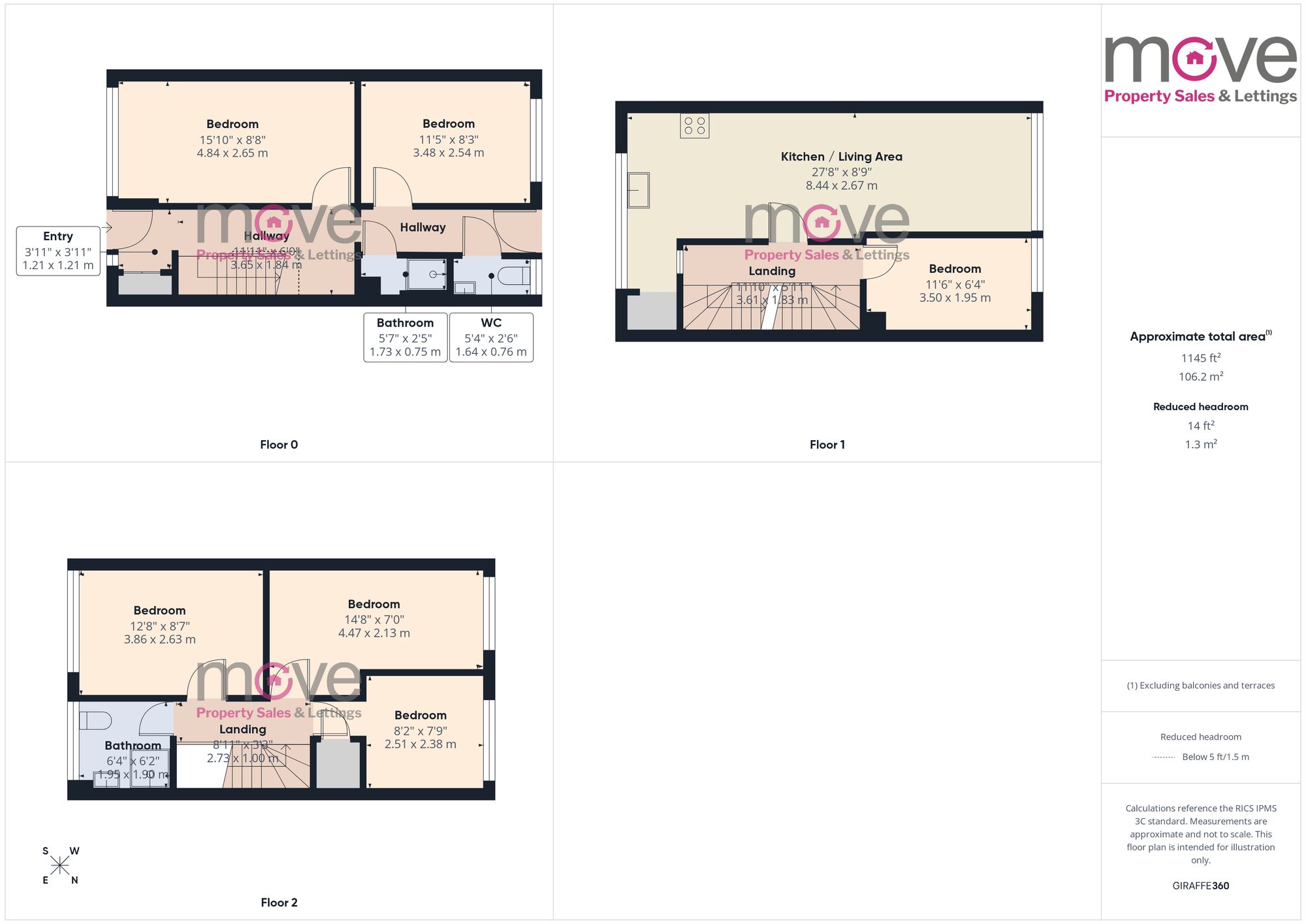 11 Arle Gardens, Cheltenham floorplan