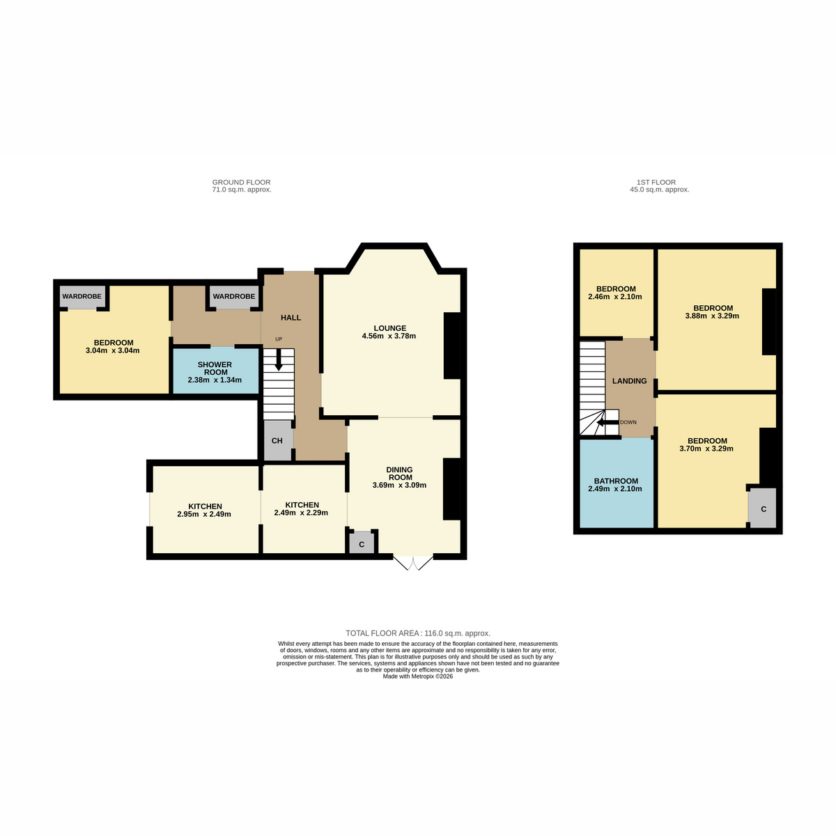 194, Arbroath Road, Dundee floorplan