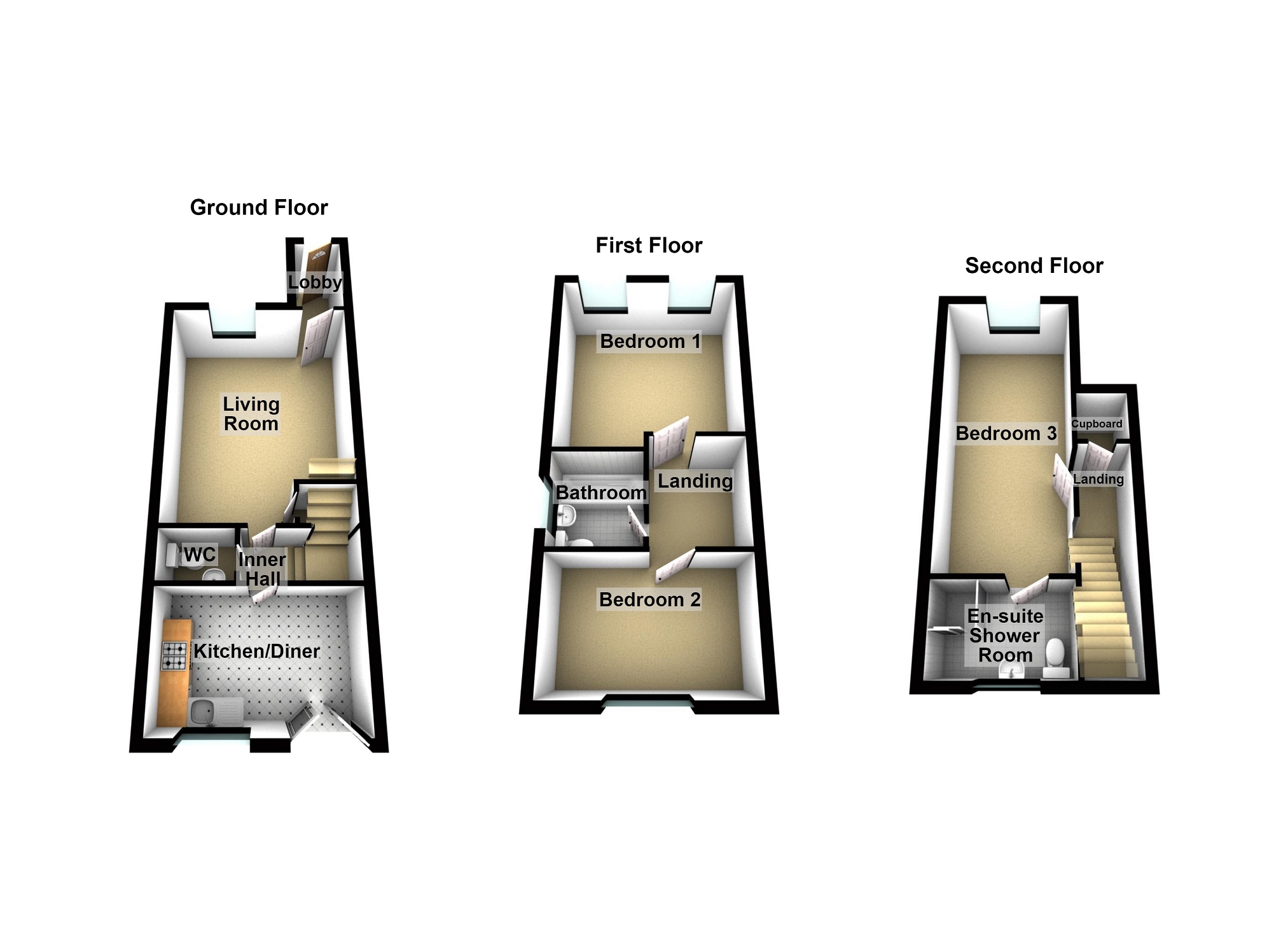 22, Maes Macsen, Carmarthen floorplan