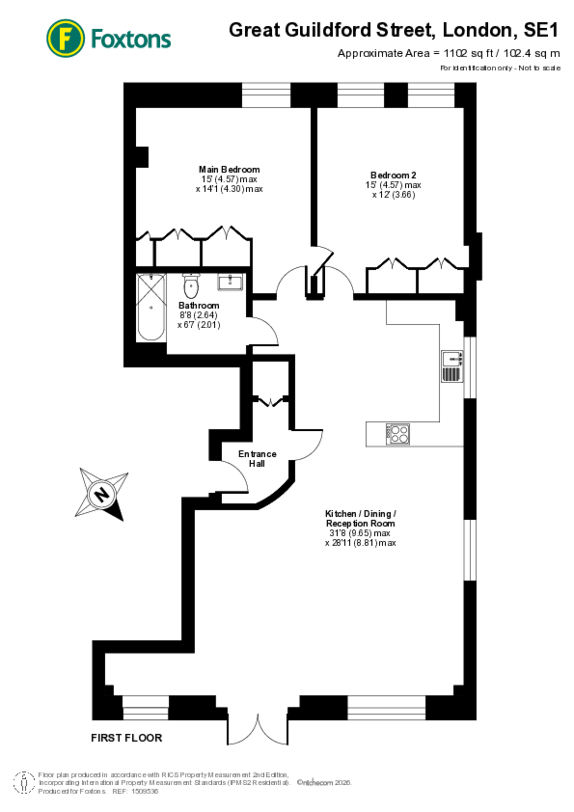 Great Guildford Street, Borough floorplan