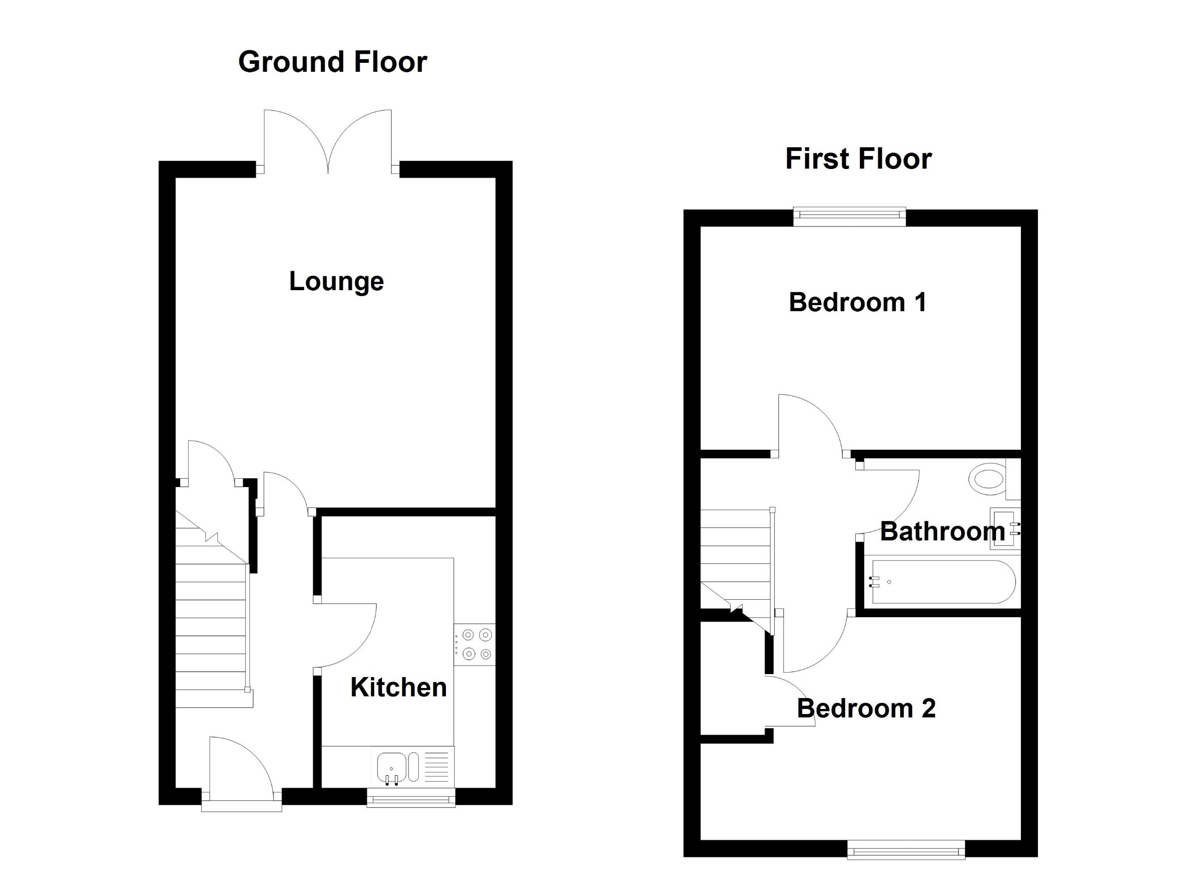 2 Canal Gardens, Carnforth floorplan