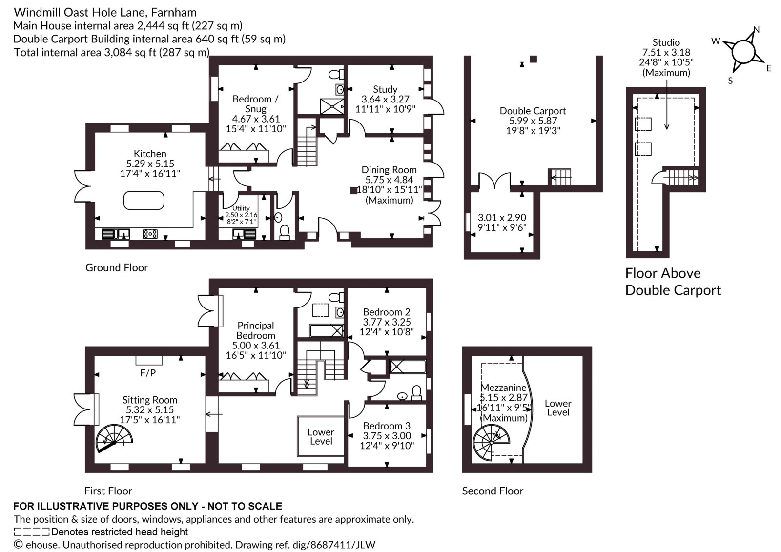 Windmill Oast,, Hole Lane, Surrey floorplan