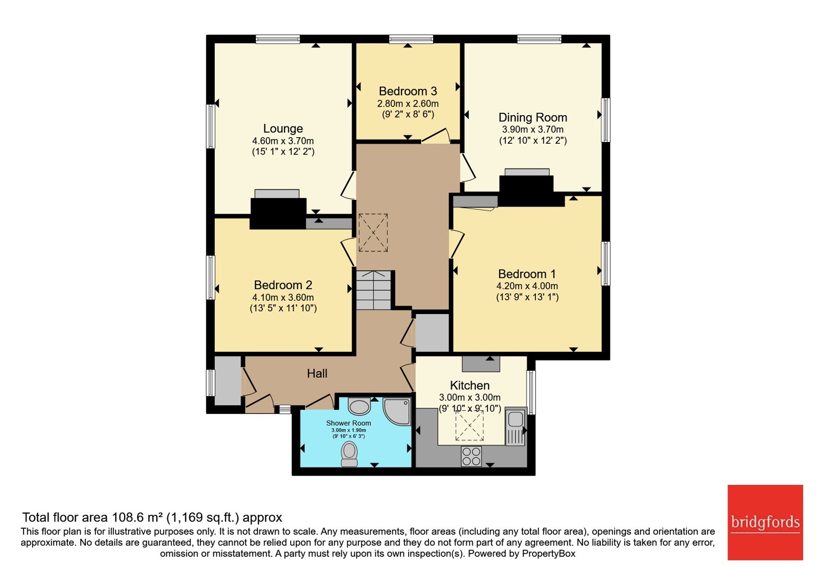 Flat 3, 24, St. Johns Road, Derbyshire floorplan