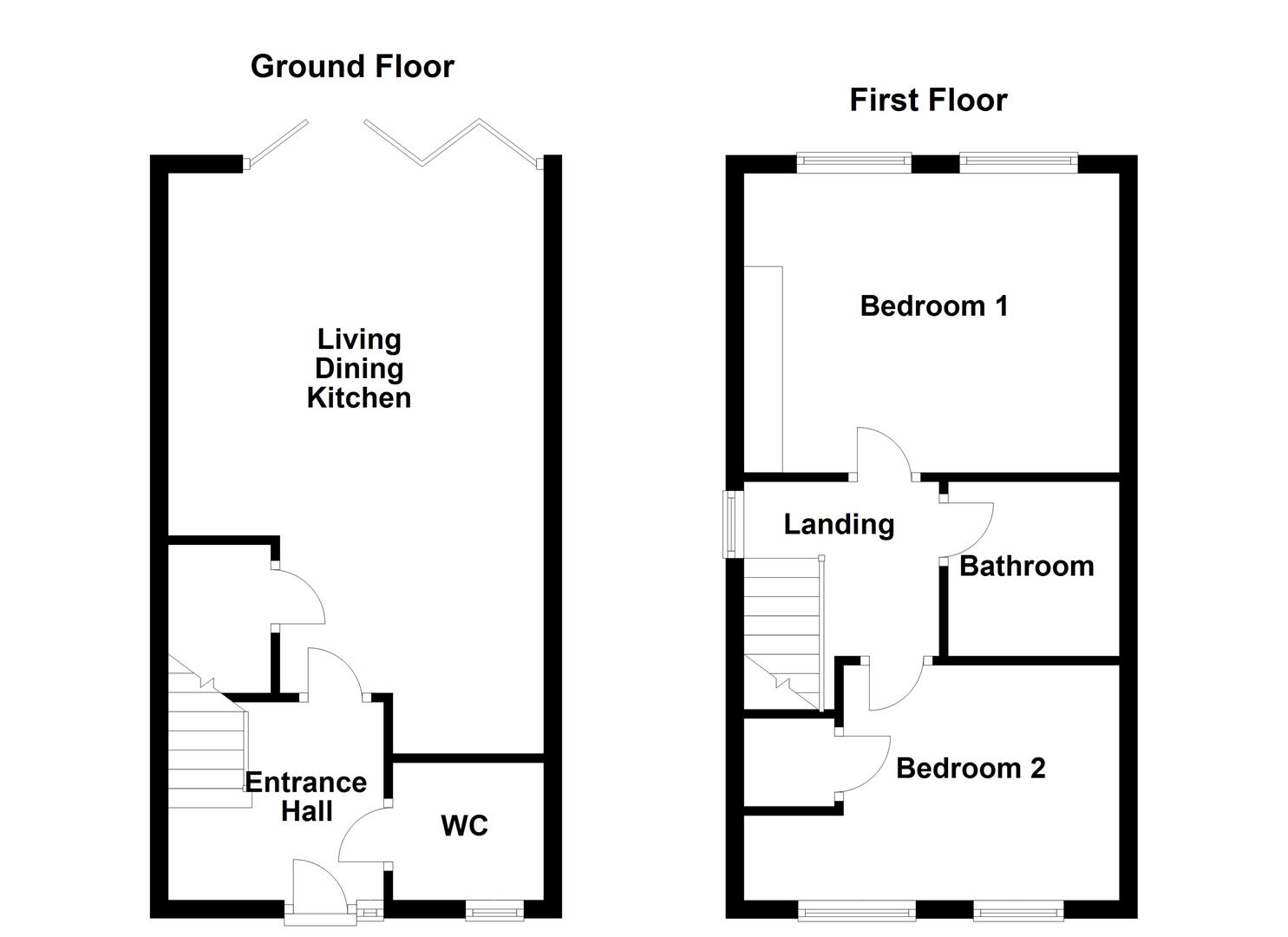 12, Allerton Road, Wakefield floorplan