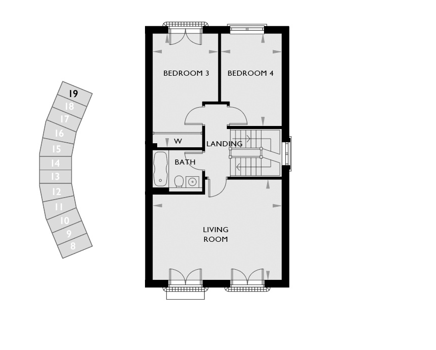 Garland Park - The Wealden (19), 19, Garland Park - The Wealden, Cranbrook floorplan