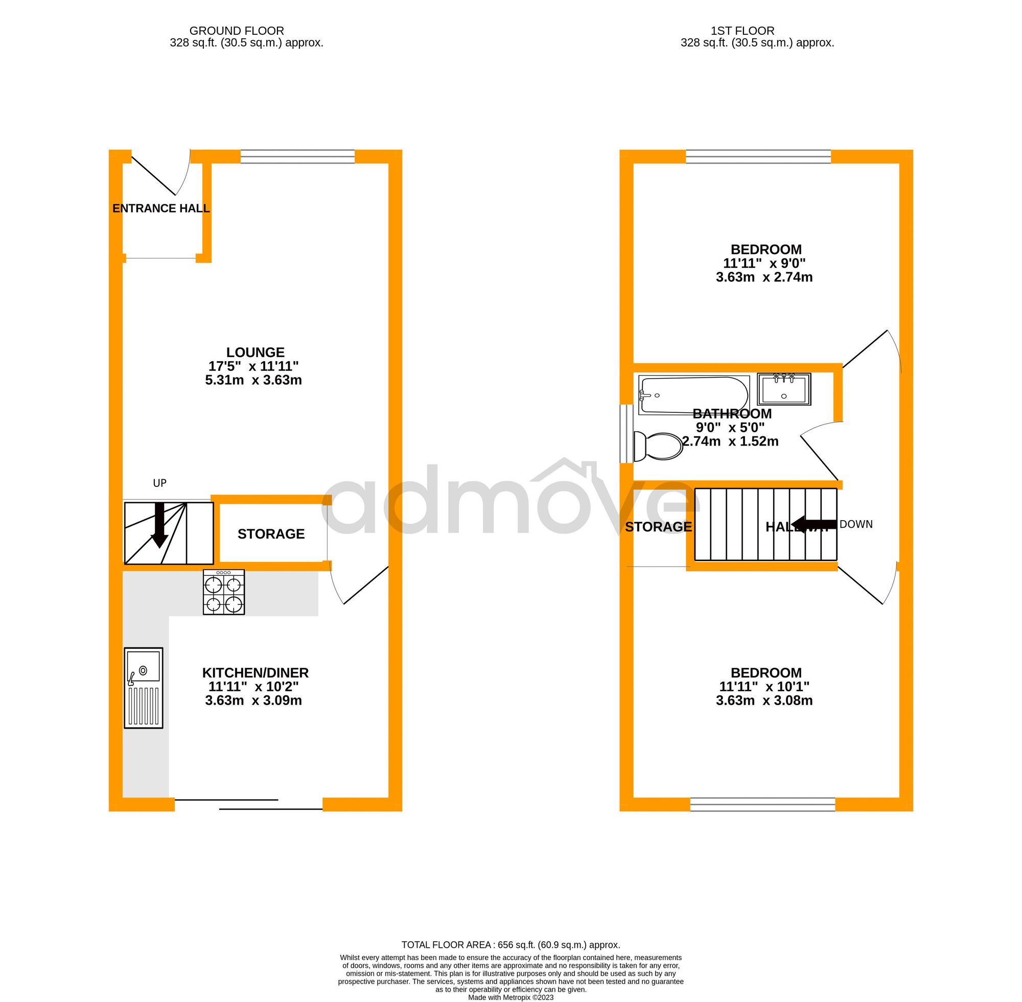 33 Sheldrake Road, Altrincham floorplan