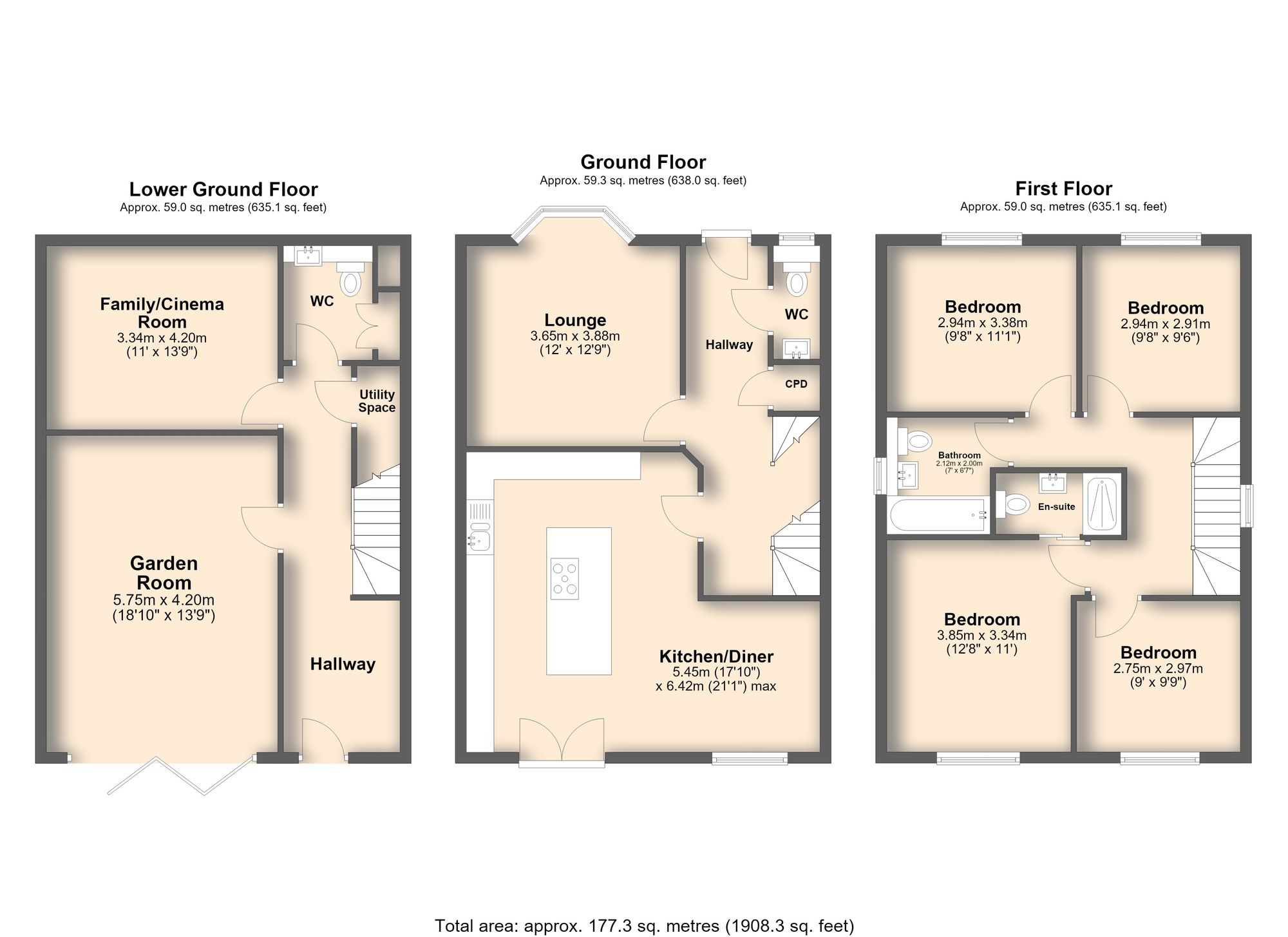 31 Blyth Road, Rotherham floorplan